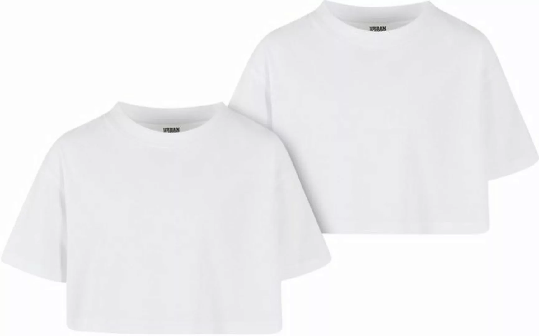 URBAN CLASSICS T-Shirt Girls Short Kimono Tee 2-Pack günstig online kaufen