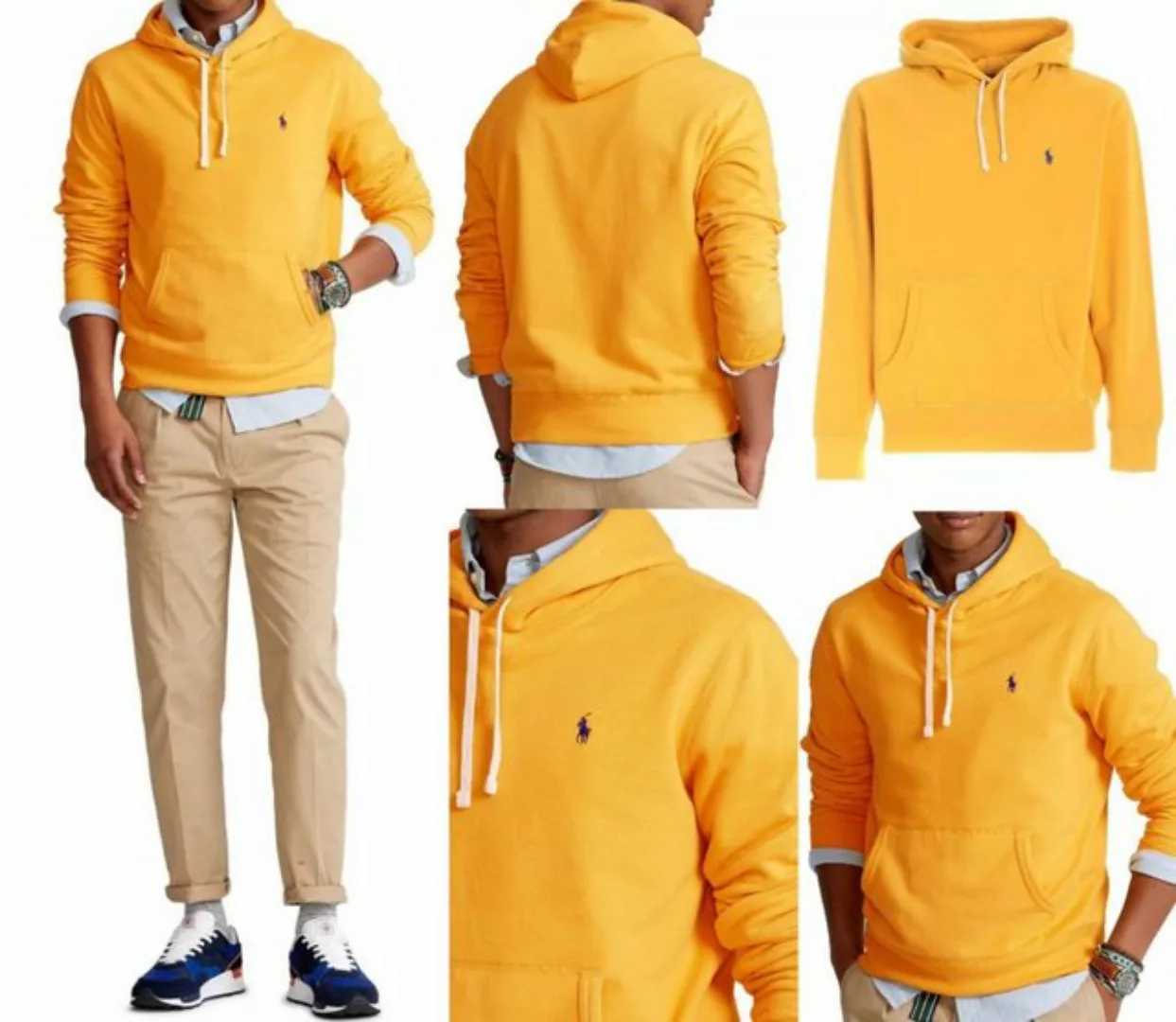 Ralph Lauren Sweatshirt POLO RALPH LAUREN Fleece Hoodie Sweater Kapuzen Swe günstig online kaufen