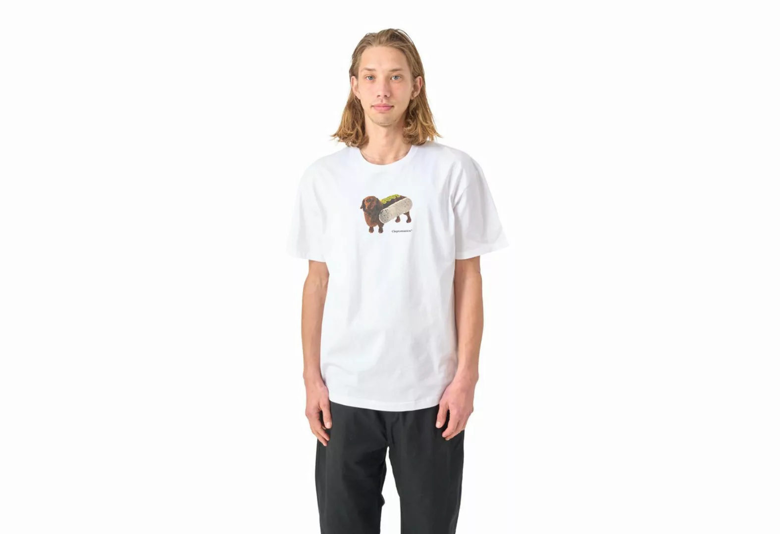 Cleptomanicx T-Shirt Hot Dog - white günstig online kaufen