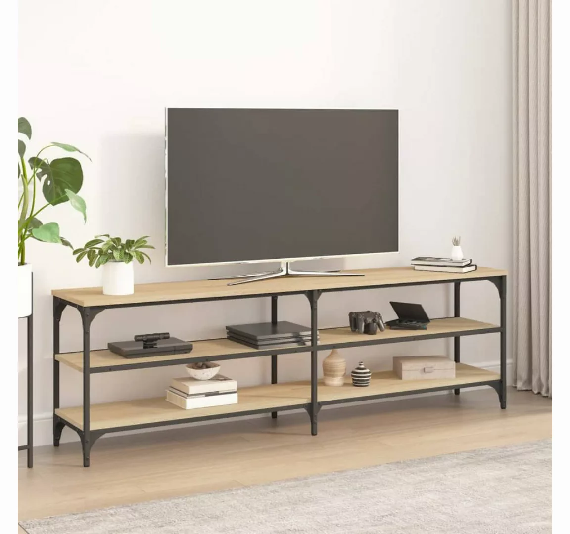 vidaXL Schrankmodule TV-Schrank Sonoma-Eiche 160x30x50 cm Holzwerkstoff günstig online kaufen