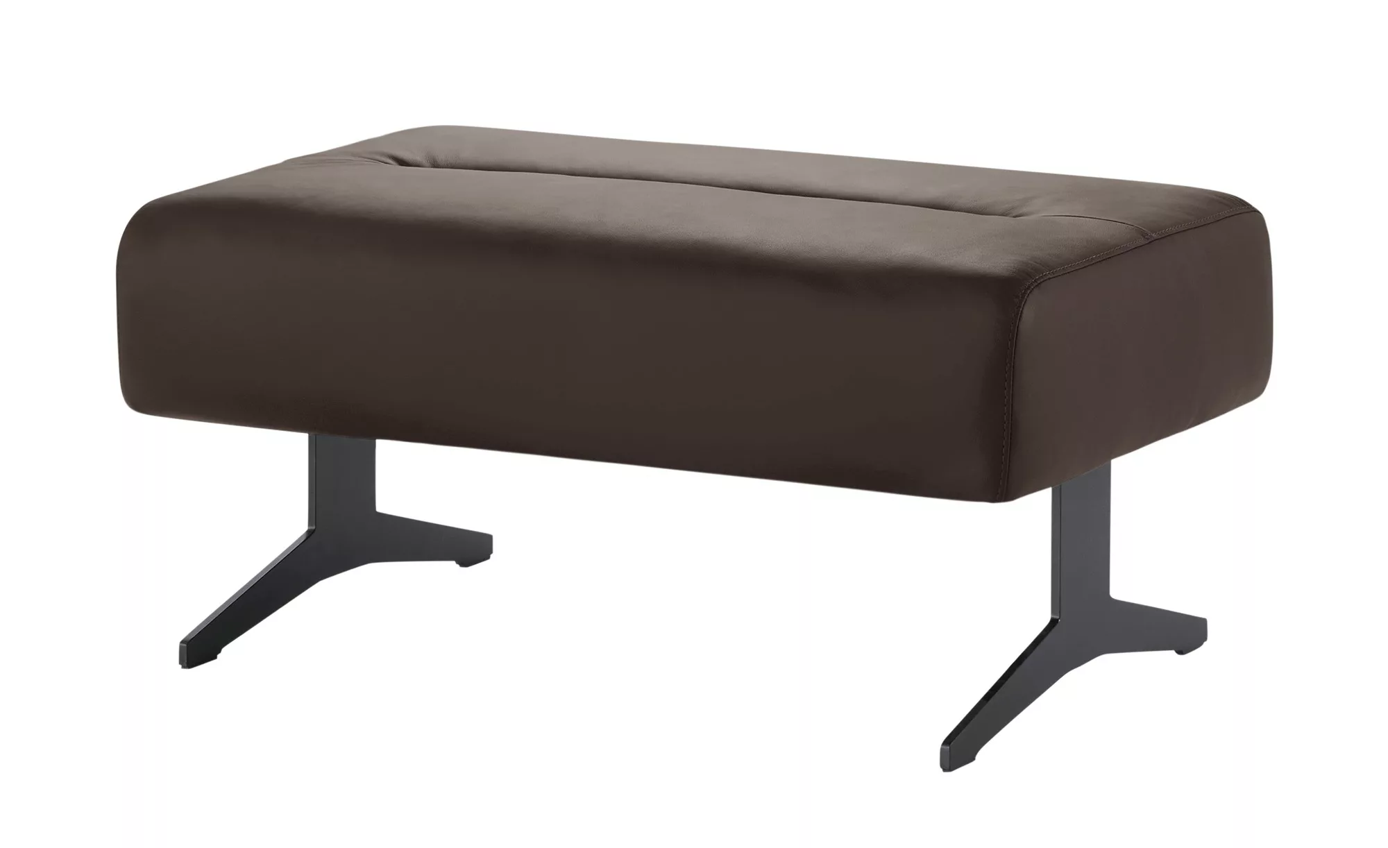 Stressless Hocker aus Leder  Stella - braun - 90 cm - 44 cm - 57 cm - Polst günstig online kaufen