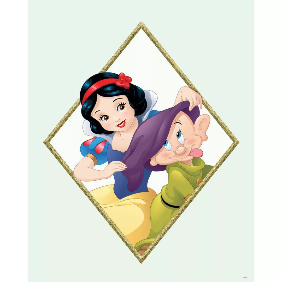 Komar Wandbild Snow White & Dopey Disney B/L: ca. 40x50 cm günstig online kaufen