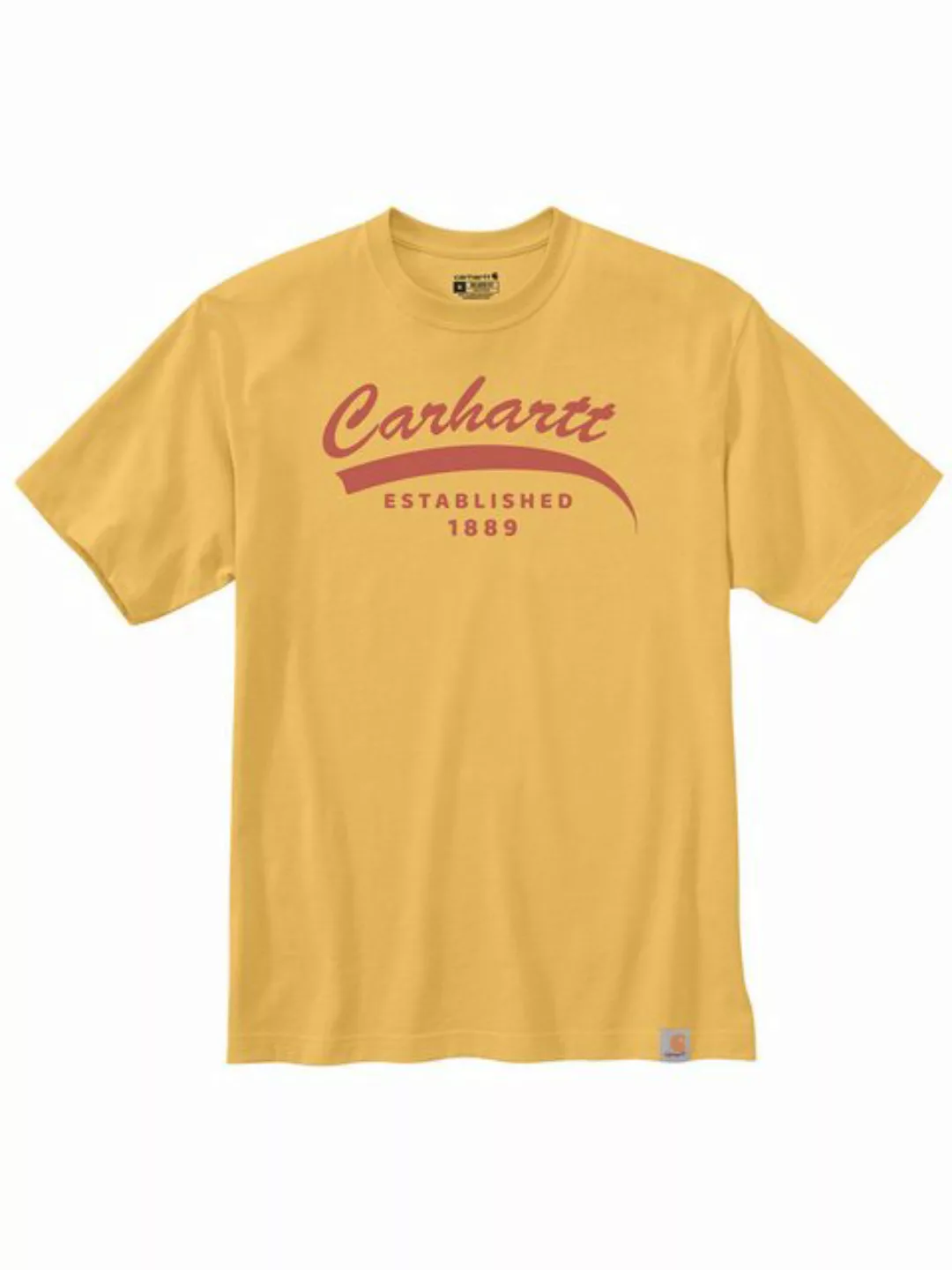 Carhartt T-Shirt Carhartt T-Shirt gelb günstig online kaufen