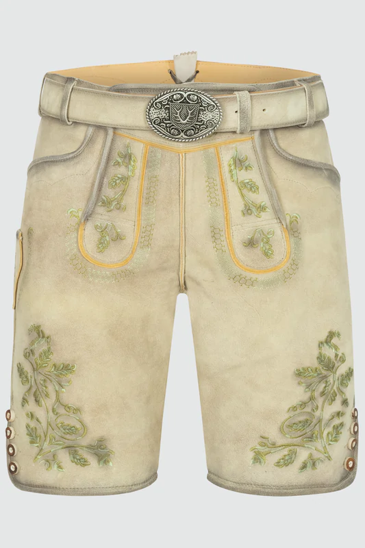 Lederhose Arlo mit Gürtel günstig online kaufen
