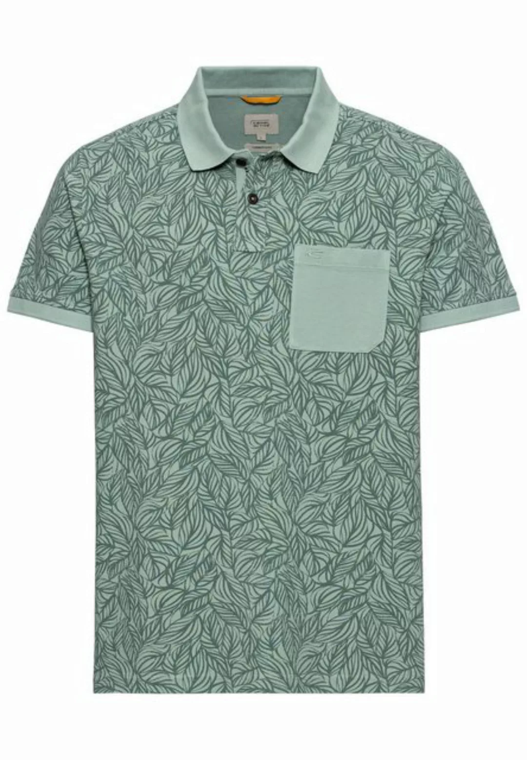 camel active Poloshirt mit floralem Allover-Print Shirts_Poloshirt günstig online kaufen