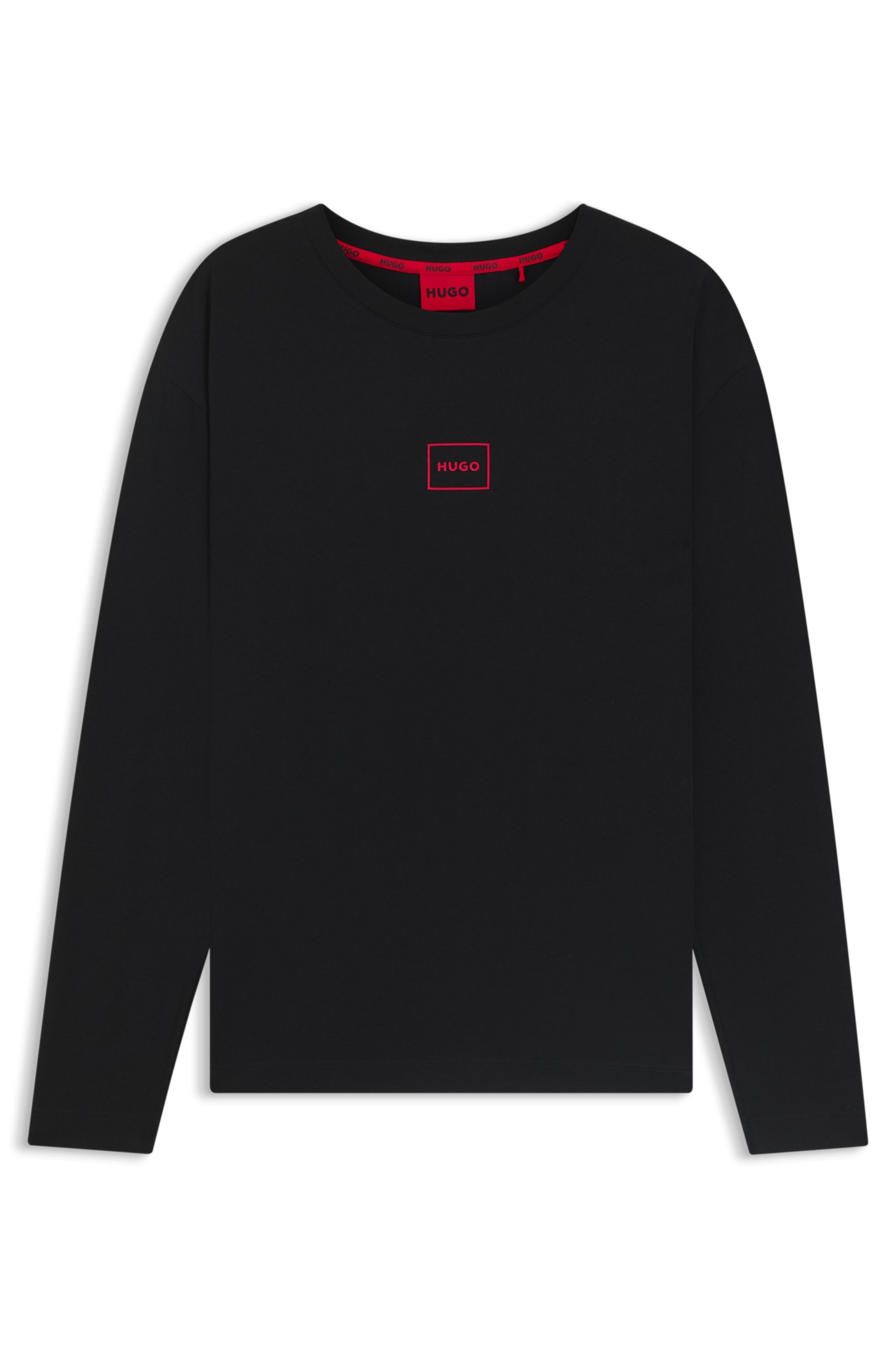 HUGO Langarmshirt T-Shirt Laze Longsleeve mit günstig online kaufen