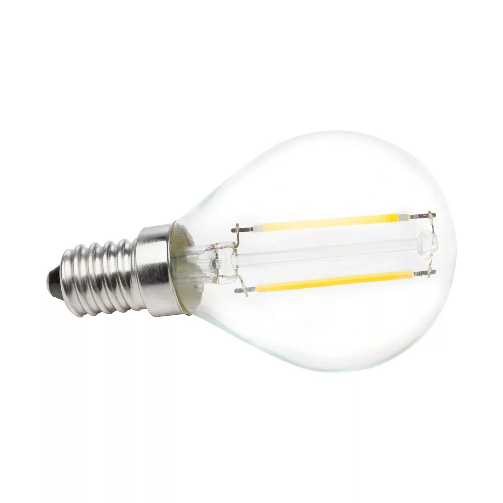 Müller Licht LED-Leuchtmittel, E14 G45 2 W 2.700 K Filament günstig online kaufen