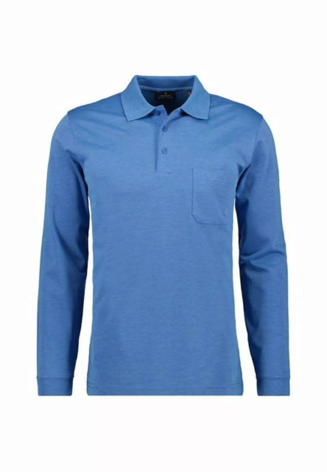 RAGMAN Poloshirt Poloshirt Langarmshirt mit Polokragen (1-tlg) günstig online kaufen