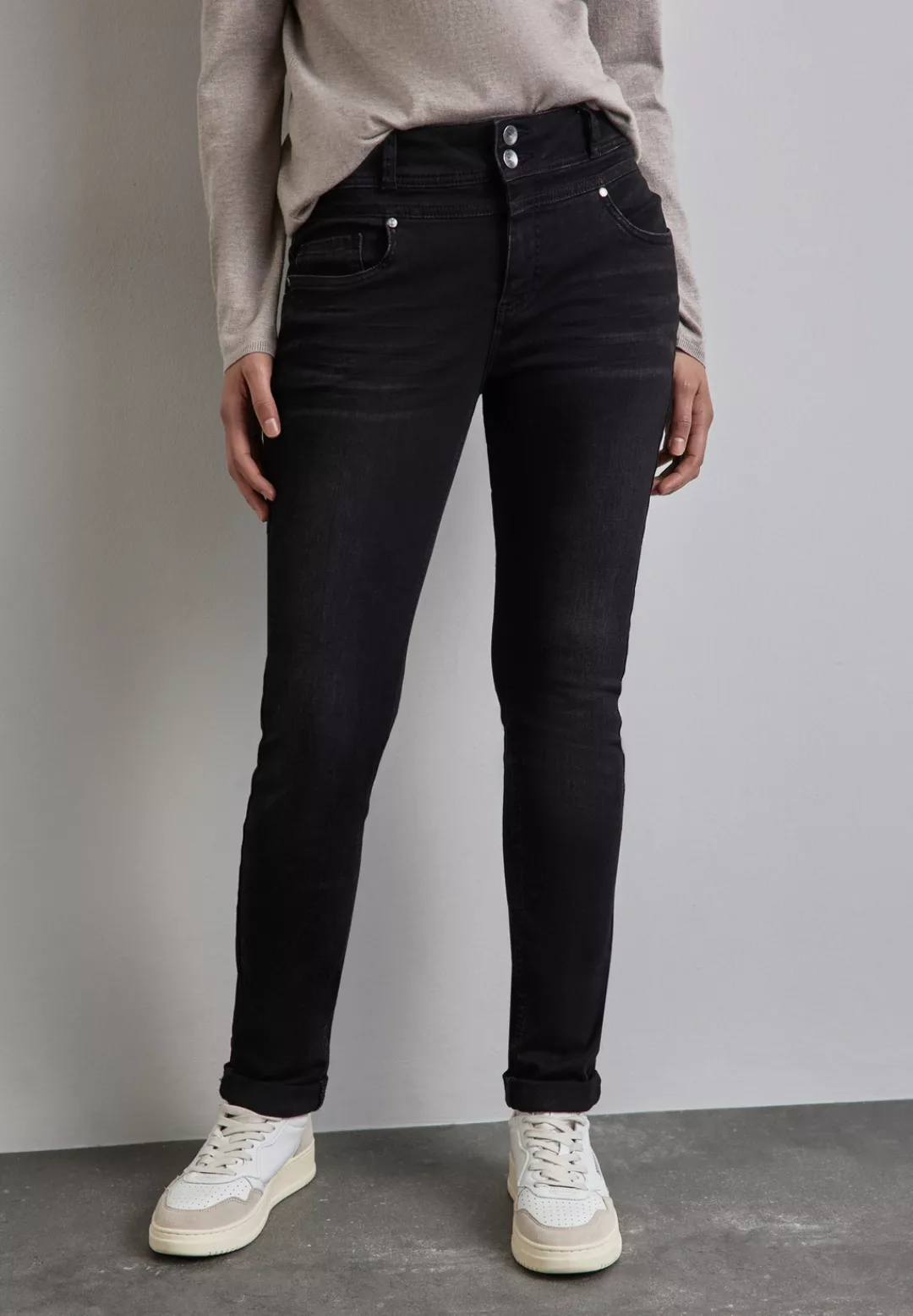 STREET ONE Slim-fit-Jeans, 5-Pocket-Style günstig online kaufen