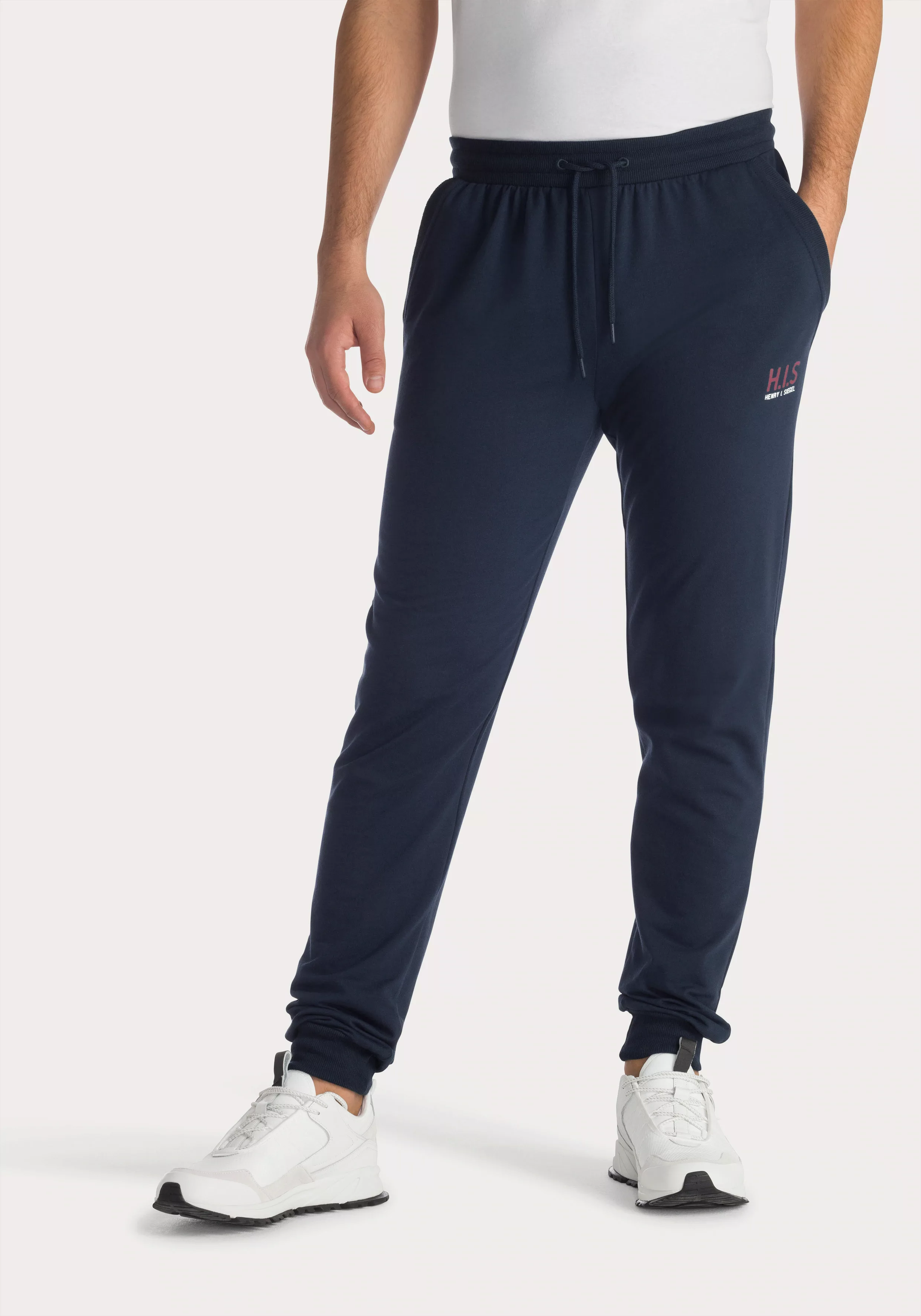 H.I.S Sweathose, Jogginghose mit kleinem Logodruck günstig online kaufen