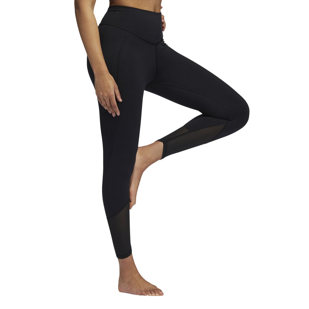 adidas – Yoga – 7/8-Leggings in Schwarz günstig online kaufen