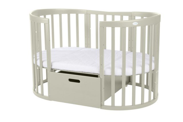 Waldin Babybett Schublade für 7in1 Babybett, Kinderbett, KEIN BETT, Olive günstig online kaufen