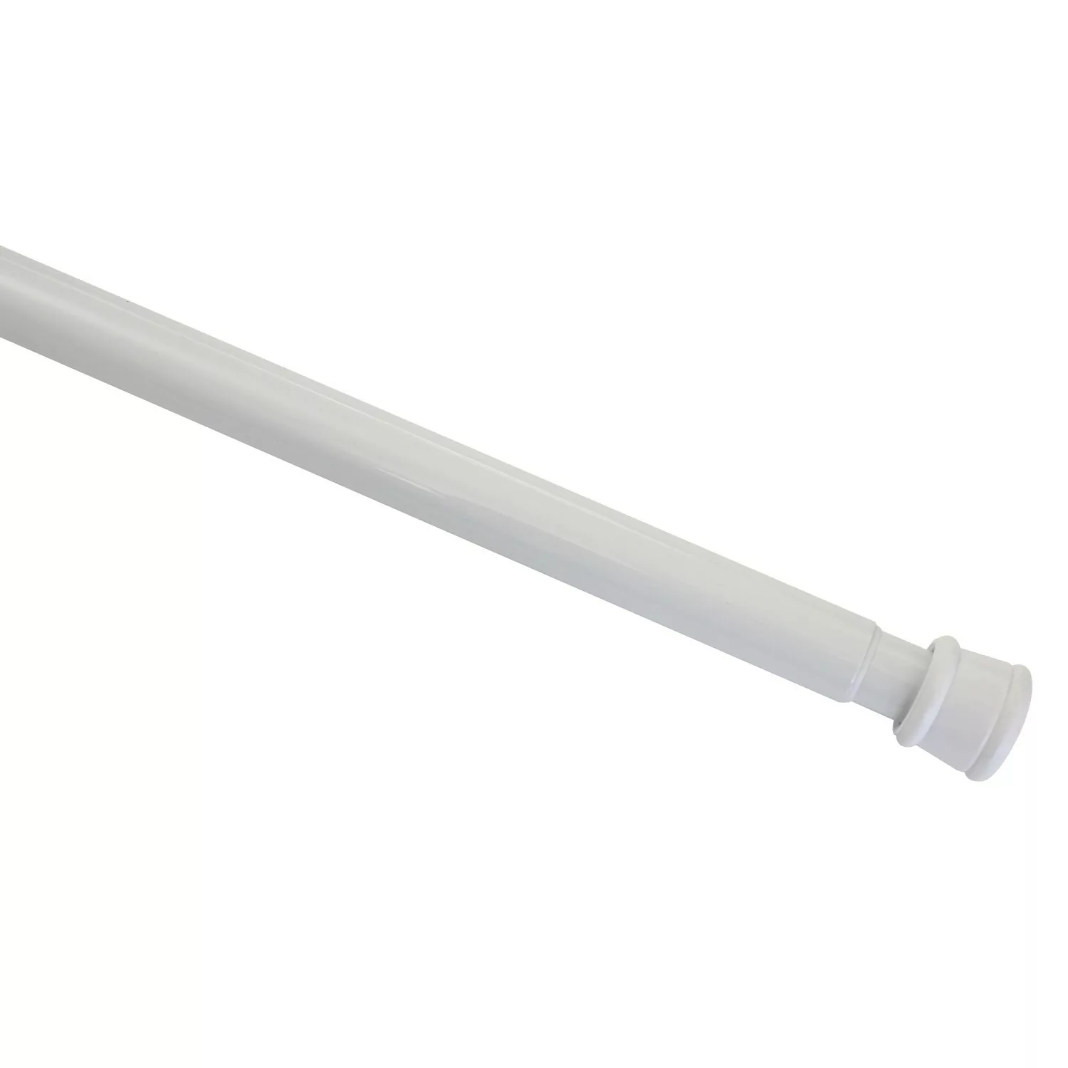 Gardinia Spannstange 23/26 mm Weiß 80 cm - 130 cm günstig online kaufen