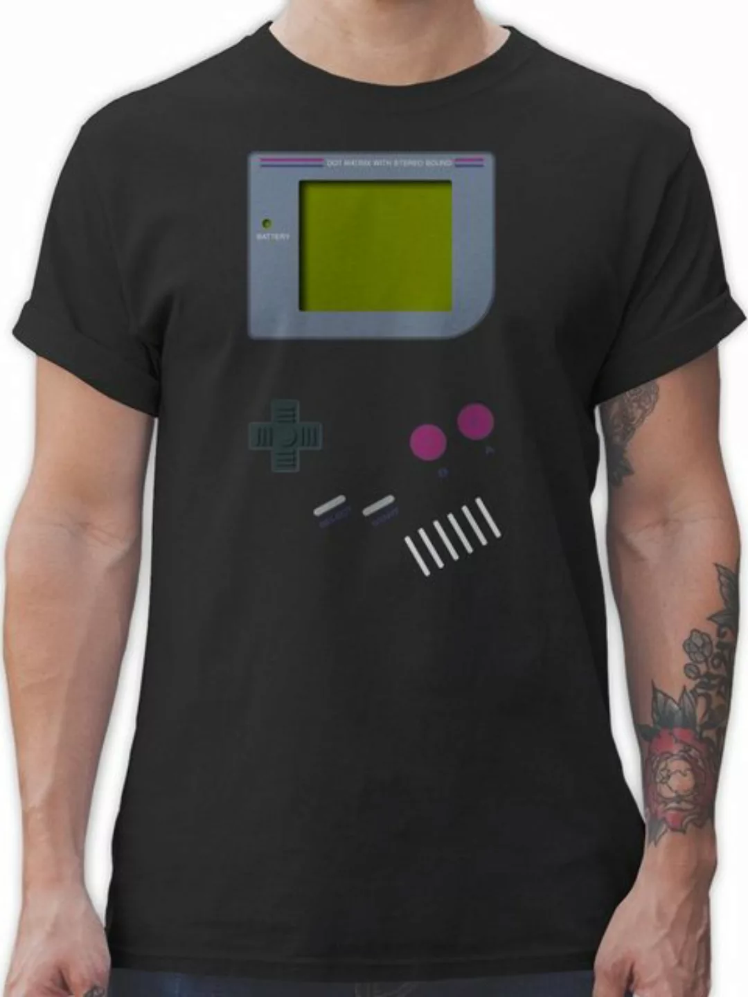 Shirtracer T-Shirt Gameboy, Nerds Karneval & Fasching günstig online kaufen