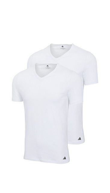 adidas Sportswear T-Shirt "Active Flex Cotton" (2er Pack) V-Ausschnitt günstig online kaufen