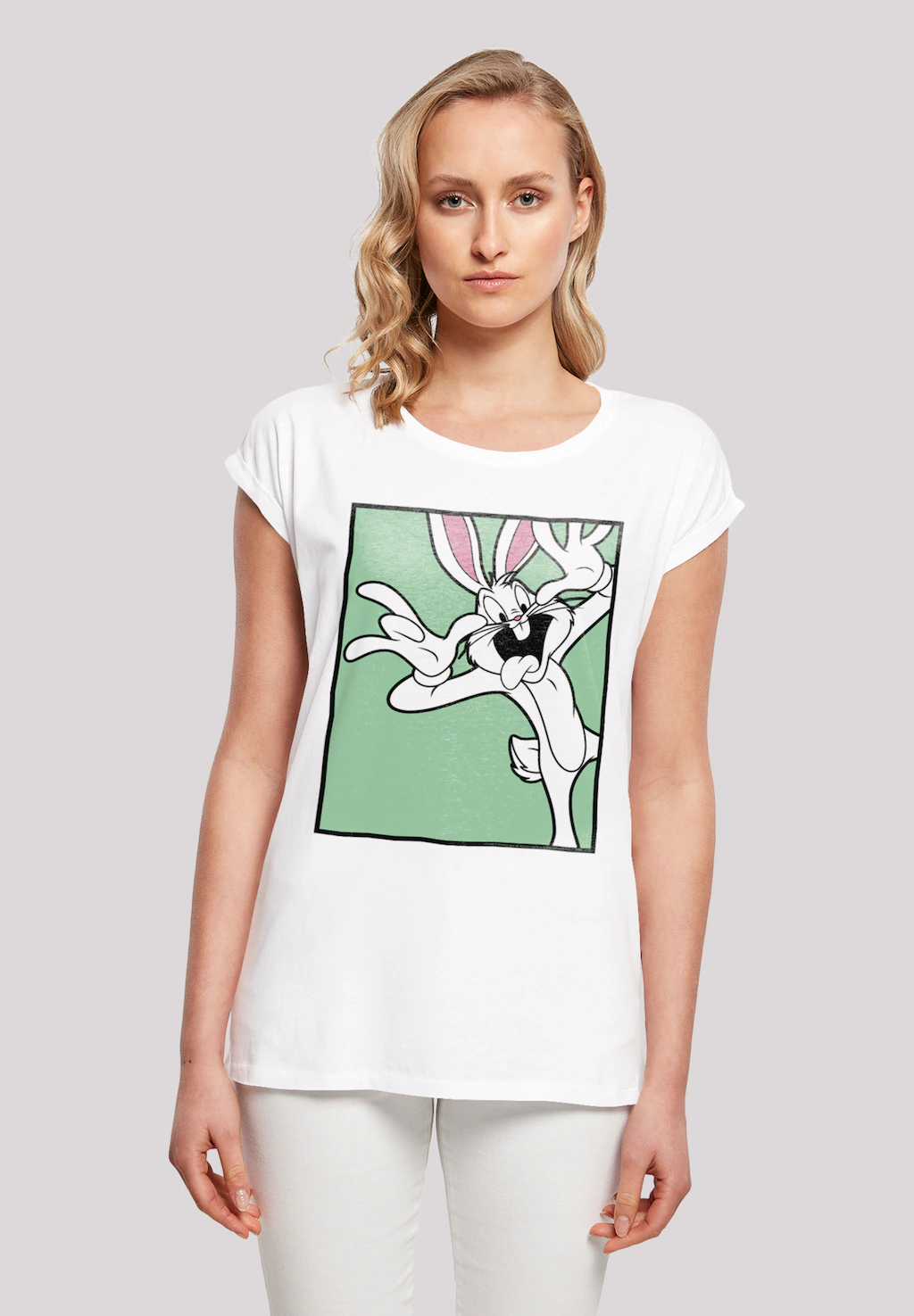 F4NT4STIC T-Shirt "Looney Tunes Bugs Bunny Funny Face", Print günstig online kaufen