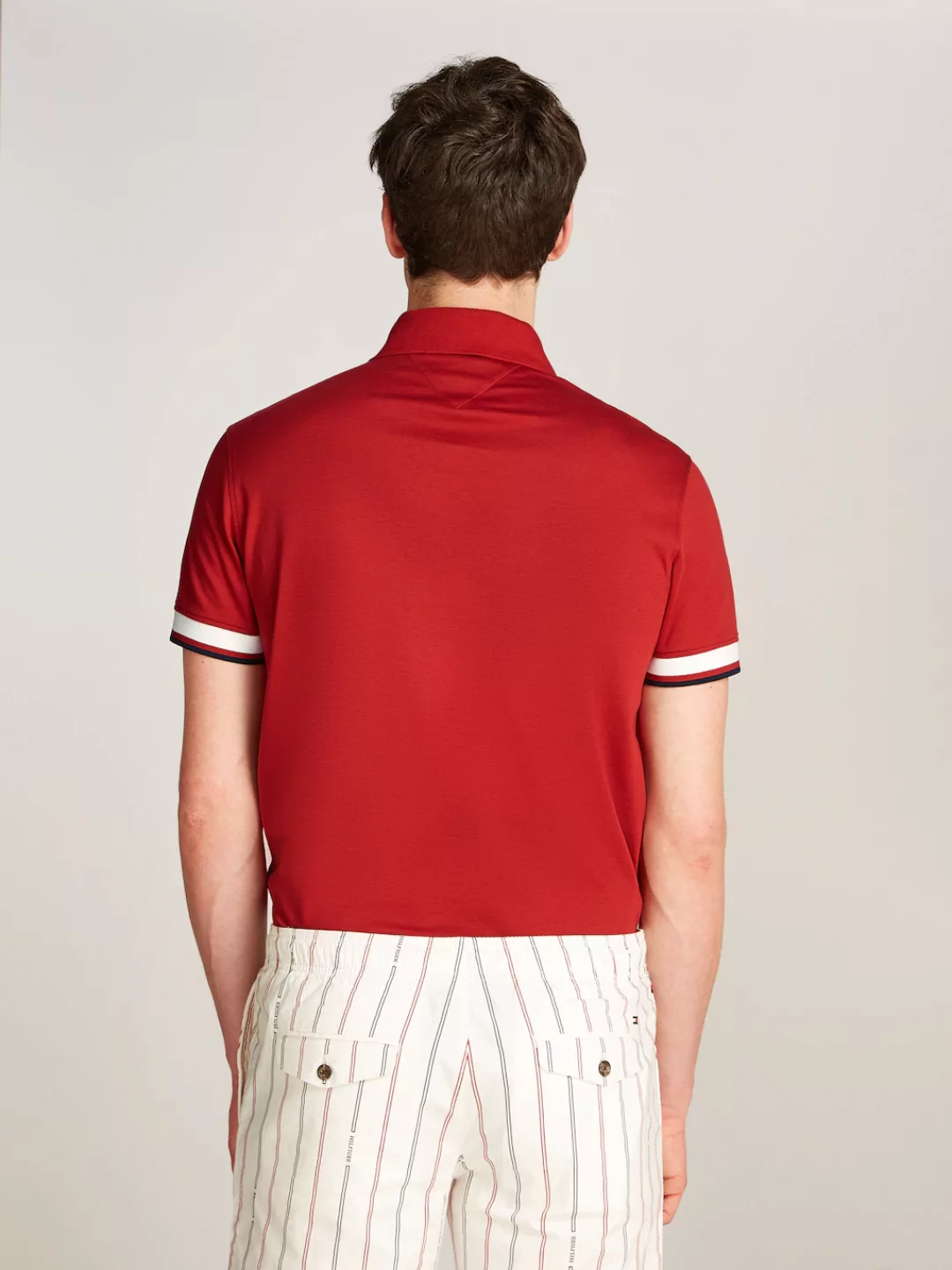 Tommy Hilfiger Poloshirt "INTERLOCK SLEEVE DETAIL REG POLO" günstig online kaufen
