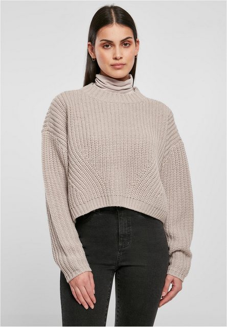 URBAN CLASSICS Strickpullover TB2359 - Ladies Wide Oversize Sweater warmgre günstig online kaufen
