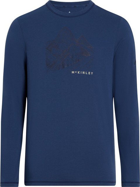 McKINLEY Longsleeve He.-Langarmshirt Harino II M BLUEDARK/ANTHRACITE/ günstig online kaufen