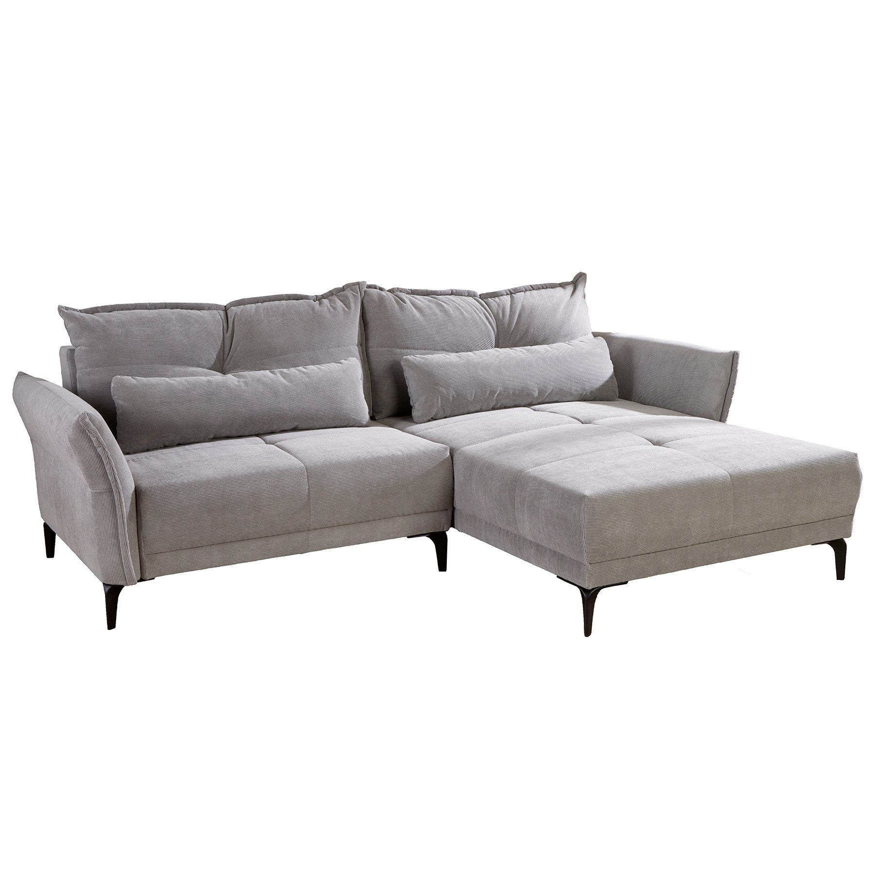 riess-ambiente Ecksofa DESIGNO 250cm grau / günstig online kaufen