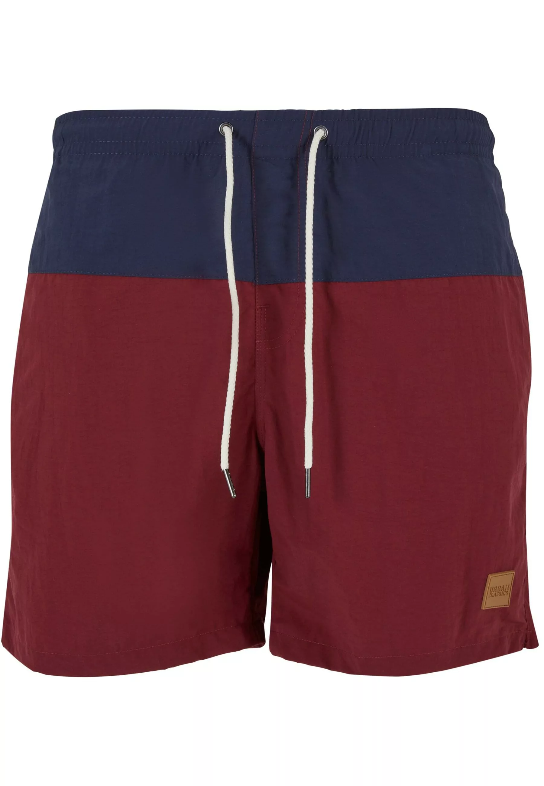 URBAN CLASSICS Badeshorts "Urban Classics Herren Block Swim Shorts" günstig online kaufen