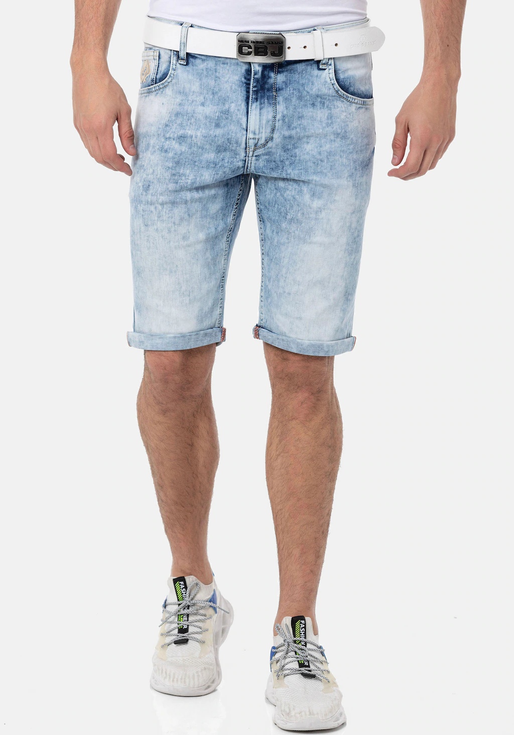 Cipo & Baxx Caprijeans günstig online kaufen