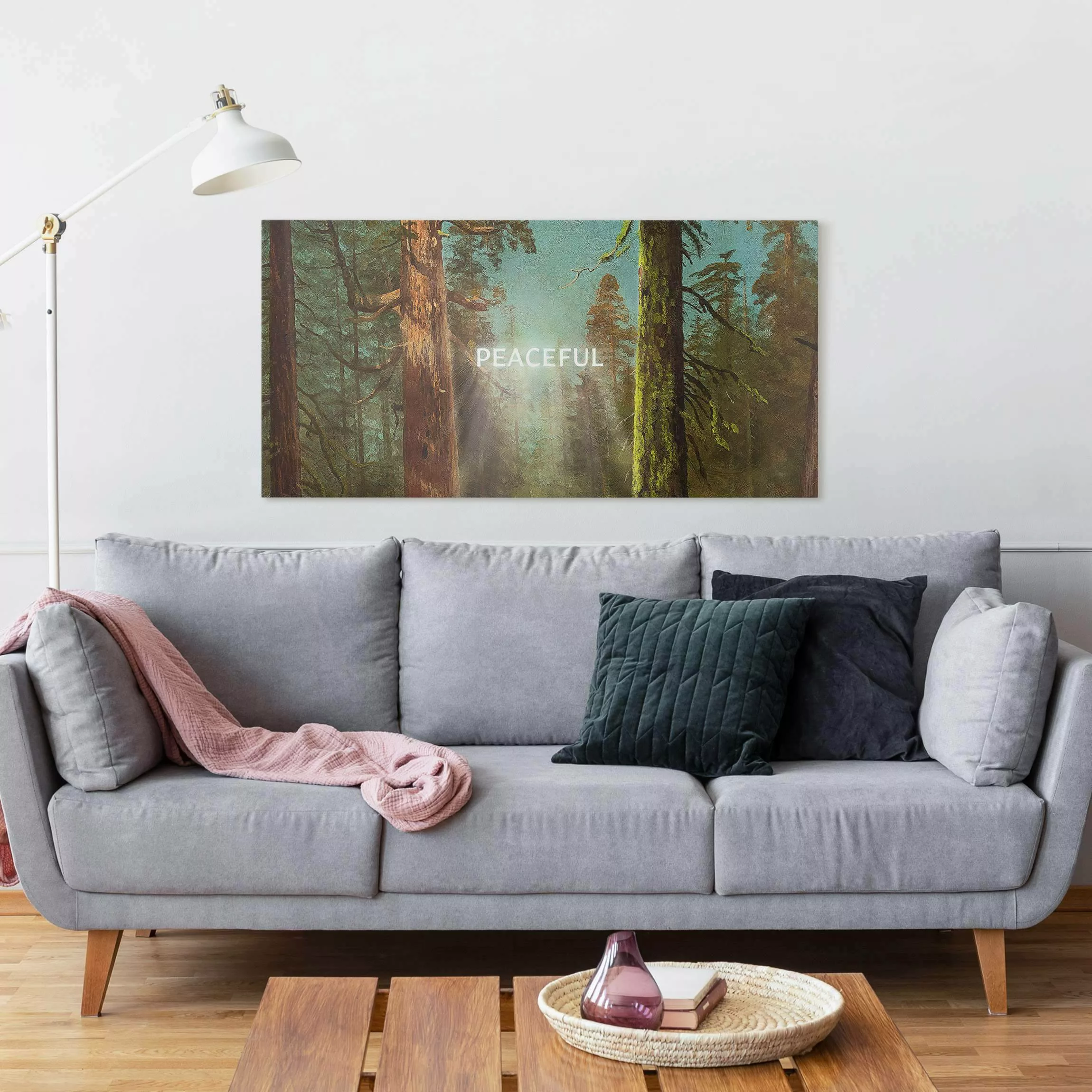 Leinwandbild Peaceful günstig online kaufen