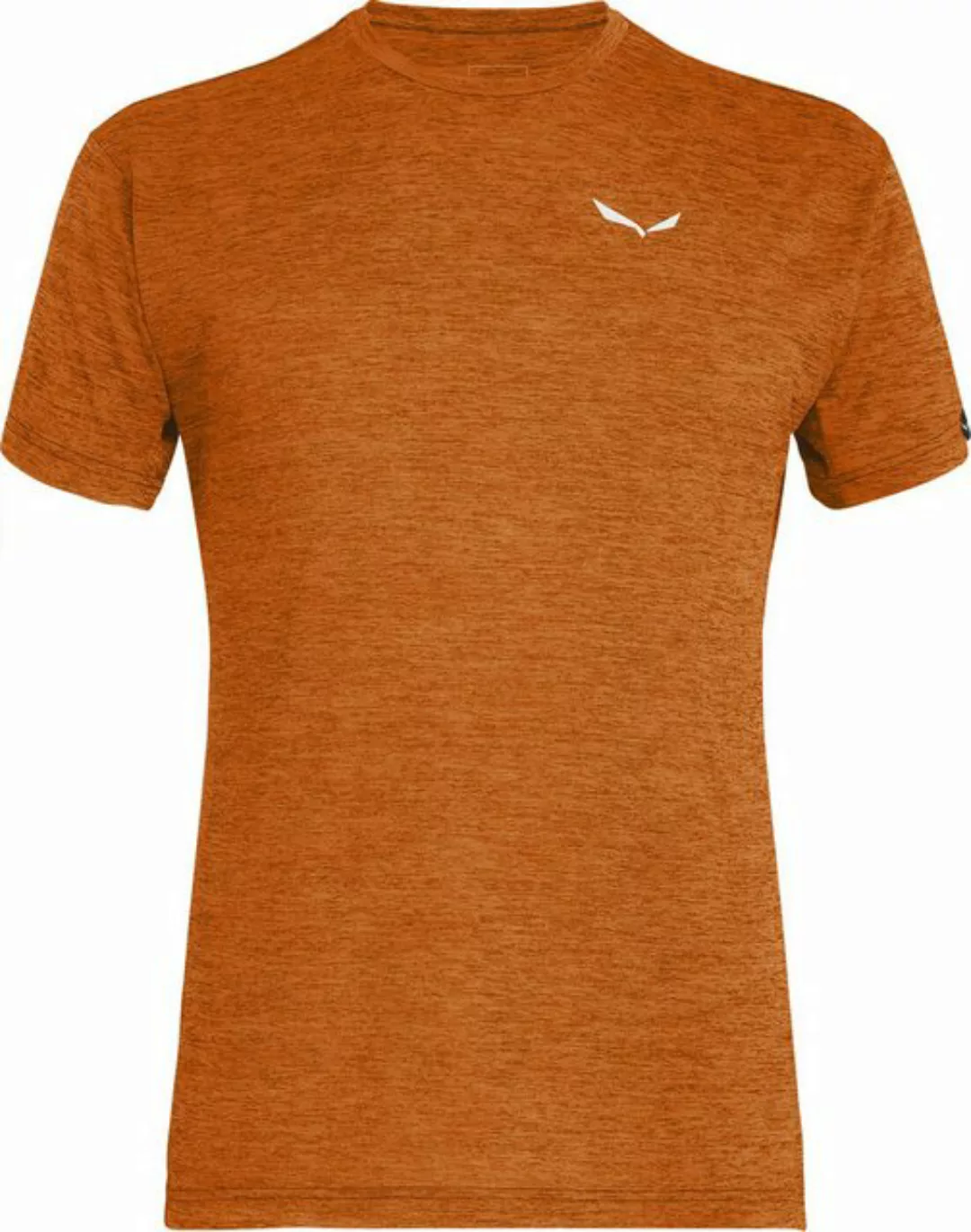 Salewa Kurzarmshirt PUEZ MELANGE DRY M S/S TEE burnt orange melange günstig online kaufen