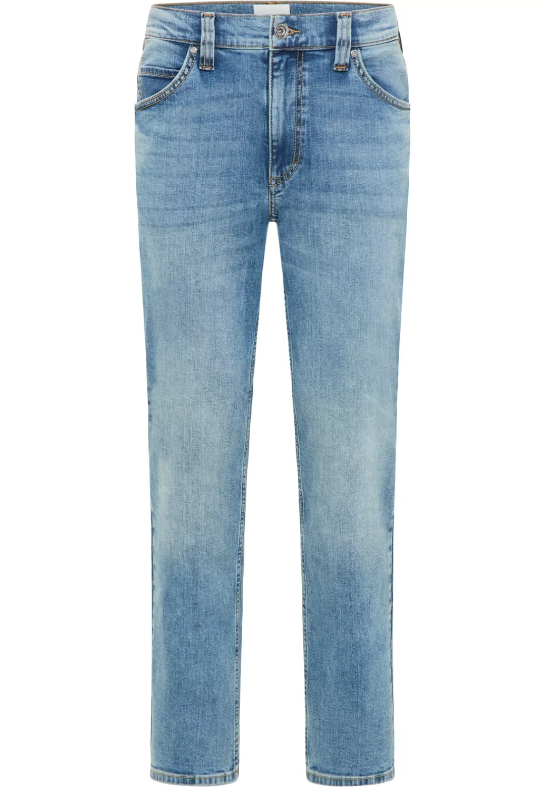 Mustang Herren Jeans TRAMPER STRAIGHT Straight Fit Blau - Light Blue Denim günstig online kaufen