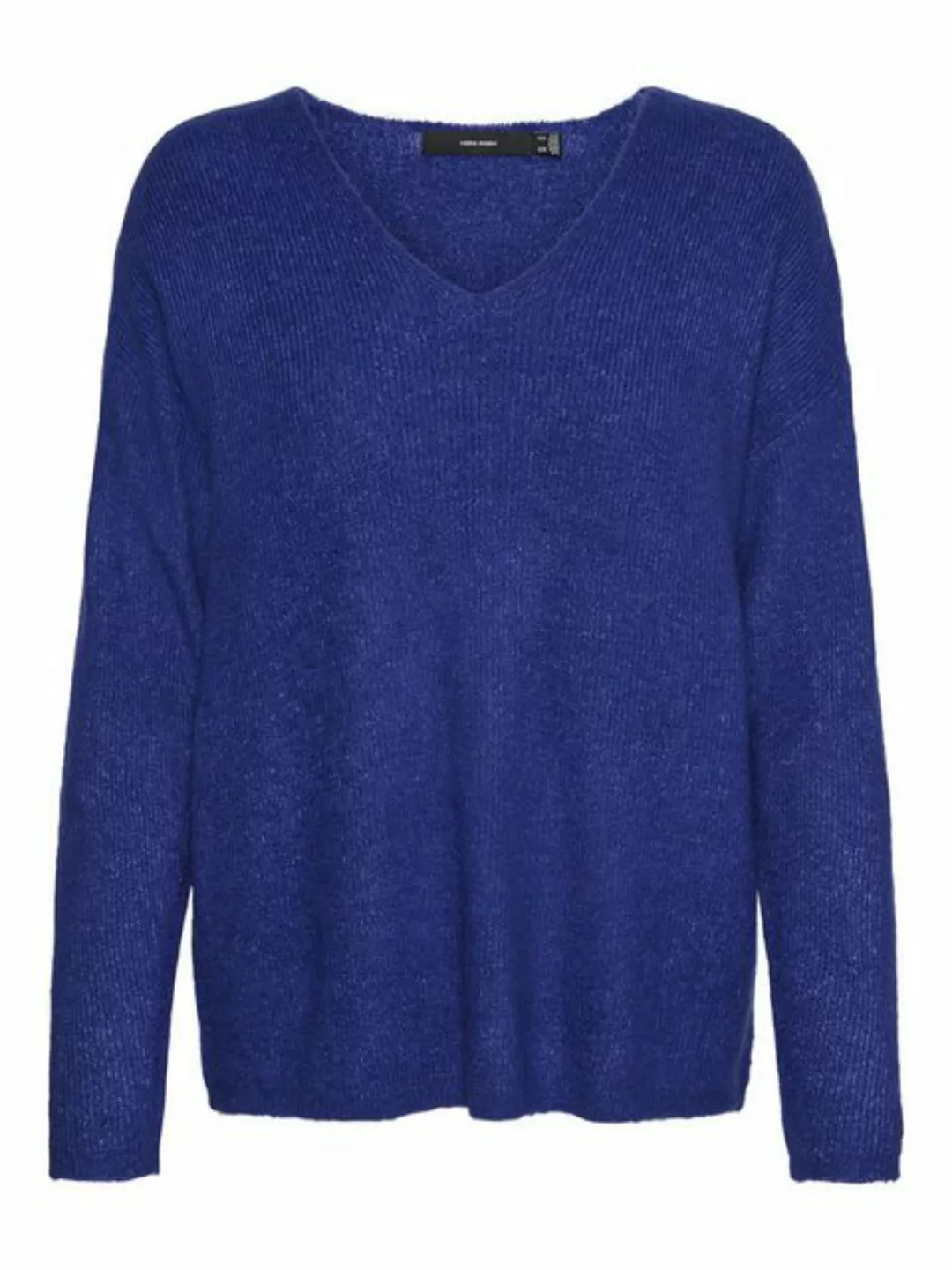 Vero Moda V-Ausschnitt-Pullover VMCREWLEFILE LS V-NECK BLOUSE NOOS günstig online kaufen