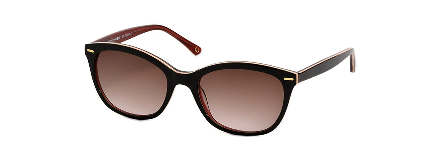 GERRY WEBER Sonnenbrille, Damenbrille in geschwungener Form, Vollrand günstig online kaufen