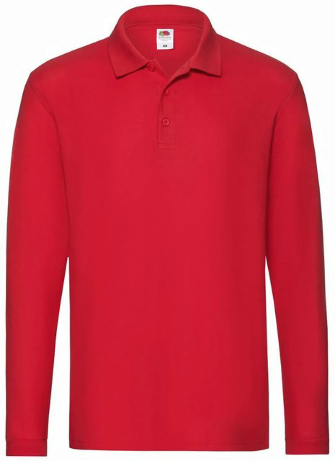 Fruit of the Loom Poloshirt Fruit of the Loom Premium Long Sleeve Polo günstig online kaufen