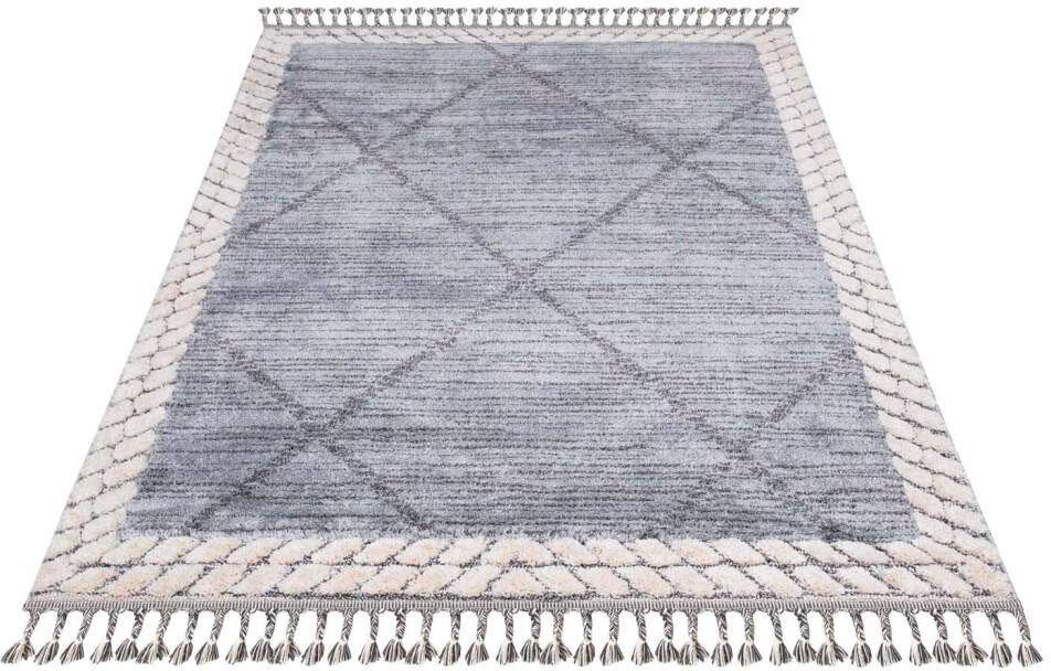 Carpet City Hochflor-Teppich »Valencia 909«, rechteckig, 20 mm Höhe, Läufer günstig online kaufen
