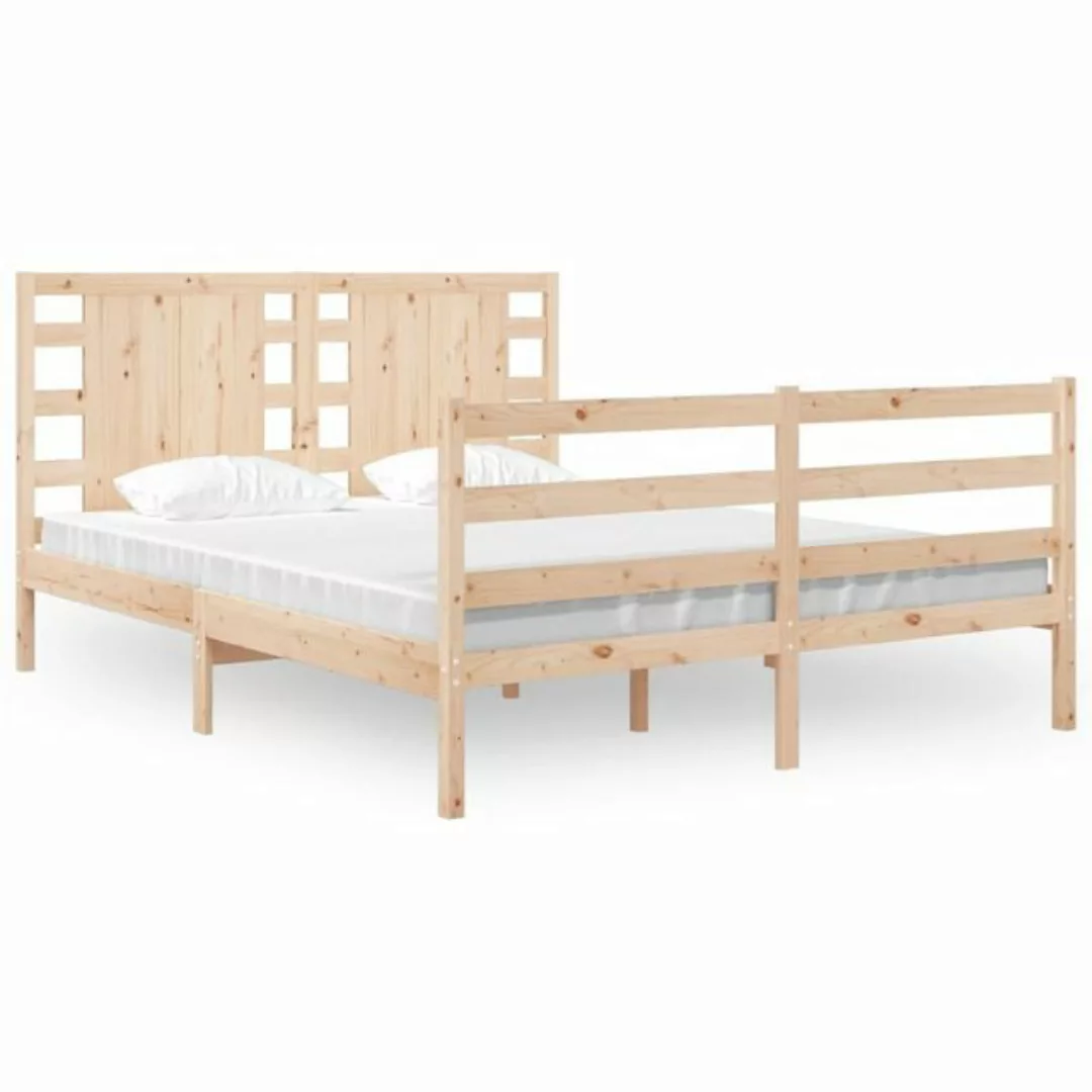 furnicato Bett Massivholzbett Kiefer 120x190 cm günstig online kaufen