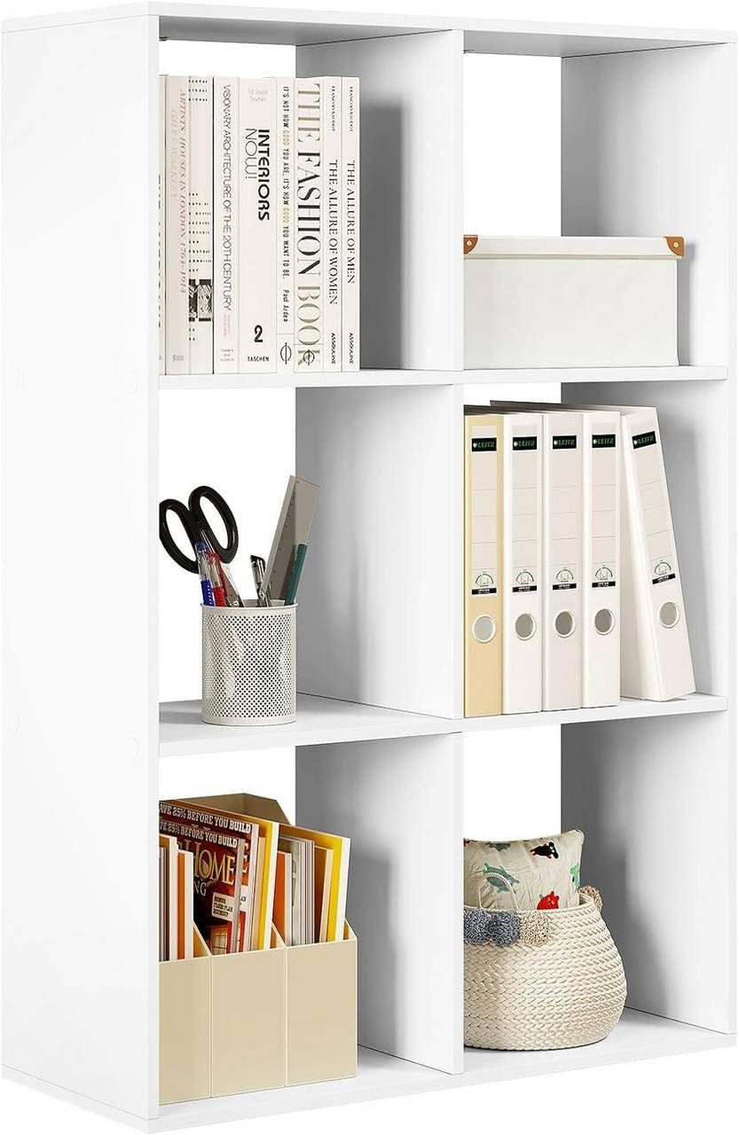 Woltu Bücherregal, 1-tlg., mit 3 Ebenen günstig online kaufen