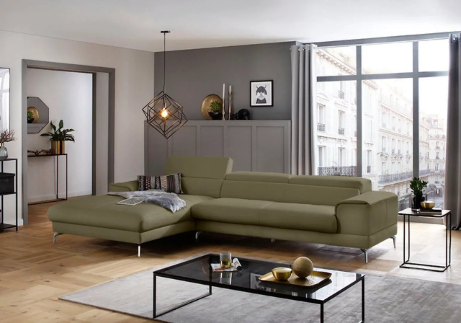 W.SCHILLIG Ecksofa "piedroo, Designsofa mit tollem Sitzkomfort, elegant und günstig online kaufen