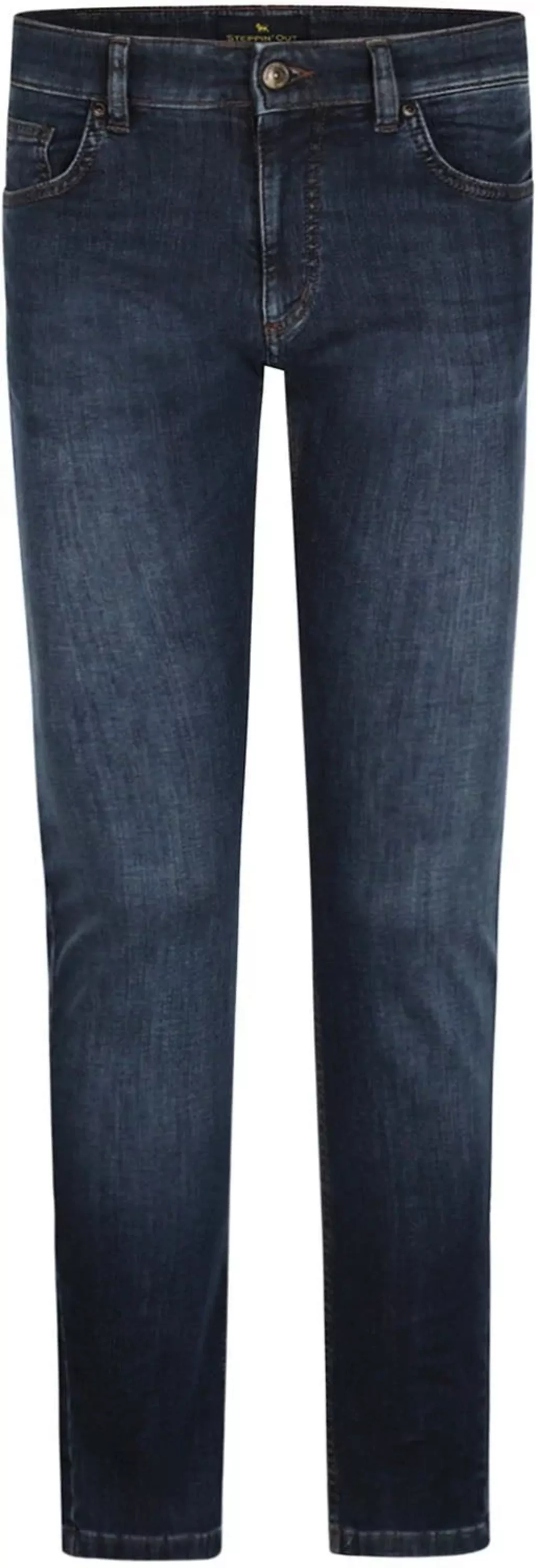 Steppin' Out Jeans New Russel Medium Denim Blau - Größe W 34 - L 34 günstig online kaufen