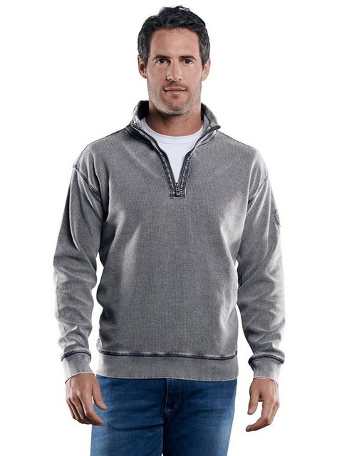 Engbers Sweatshirt Sweatshirt mit modischer Waffelstruktur günstig online kaufen