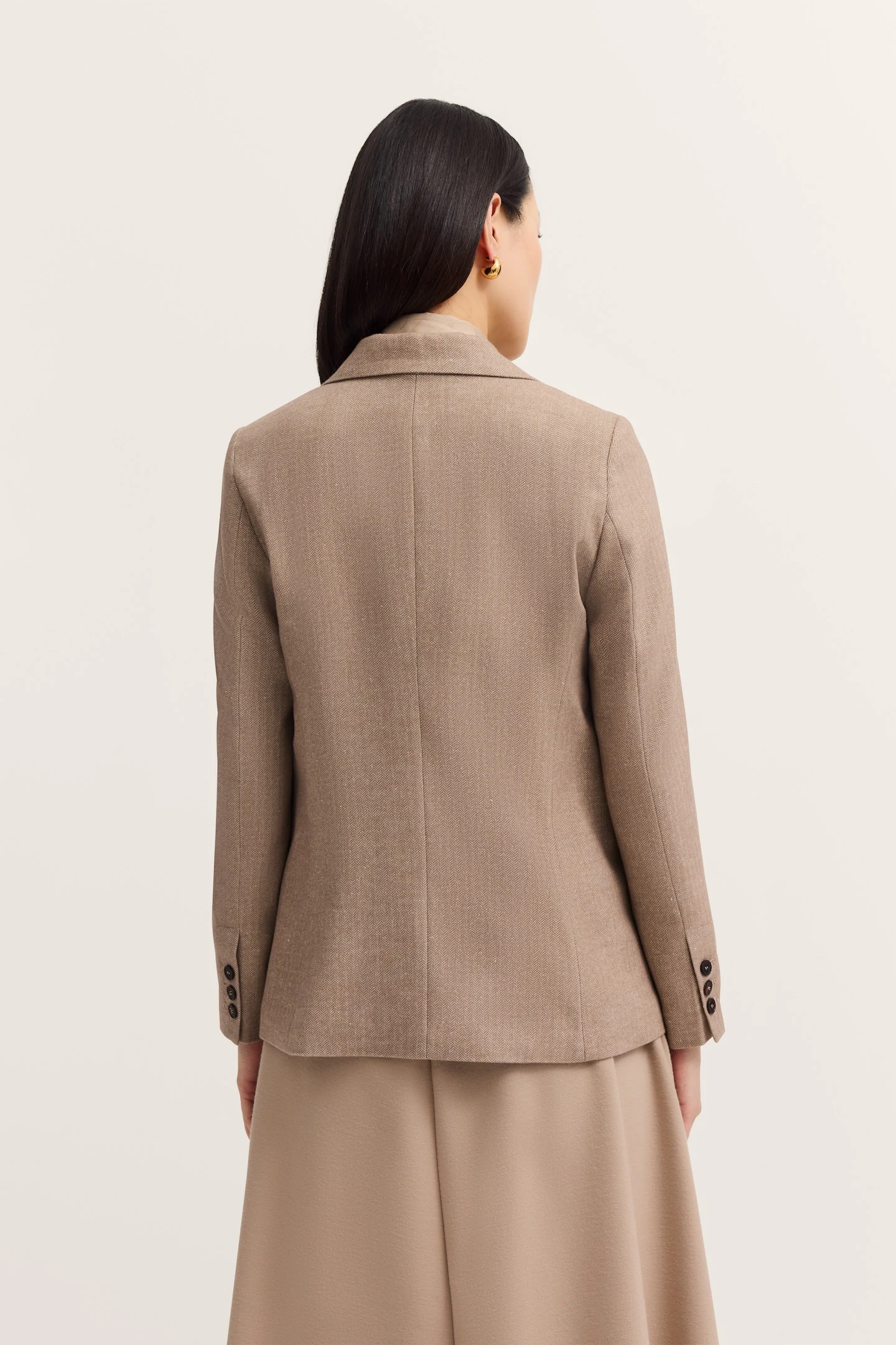 bugatti Kurzblazer "elegant & vielseitig", mit feinem Fischgrat-Muster günstig online kaufen