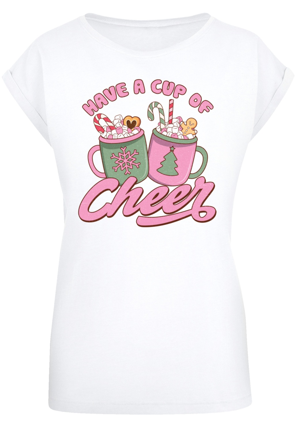 F4NT4STIC T-Shirt "Have a Cup of Cheer Weihnachten", Premium Qualität, Weih günstig online kaufen