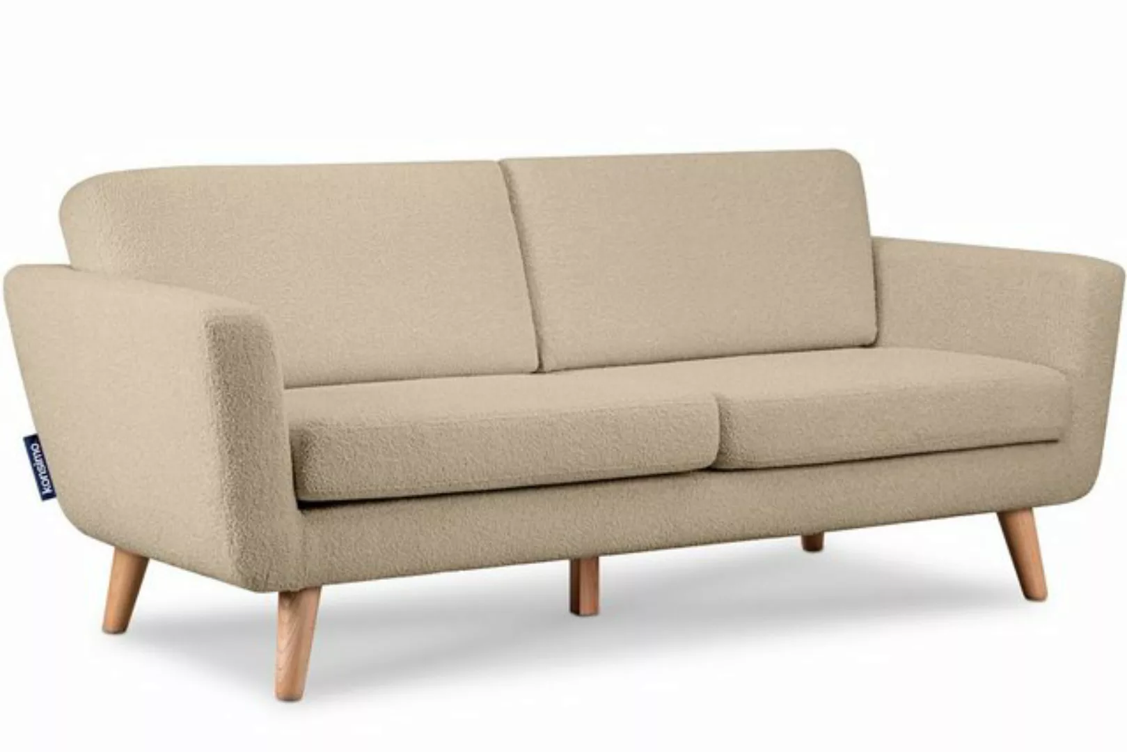 Konsimo 3-Sitzer TAGIO Sofa 3 Personen, mit Armlehnen, Scandi-Stil, Made in günstig online kaufen