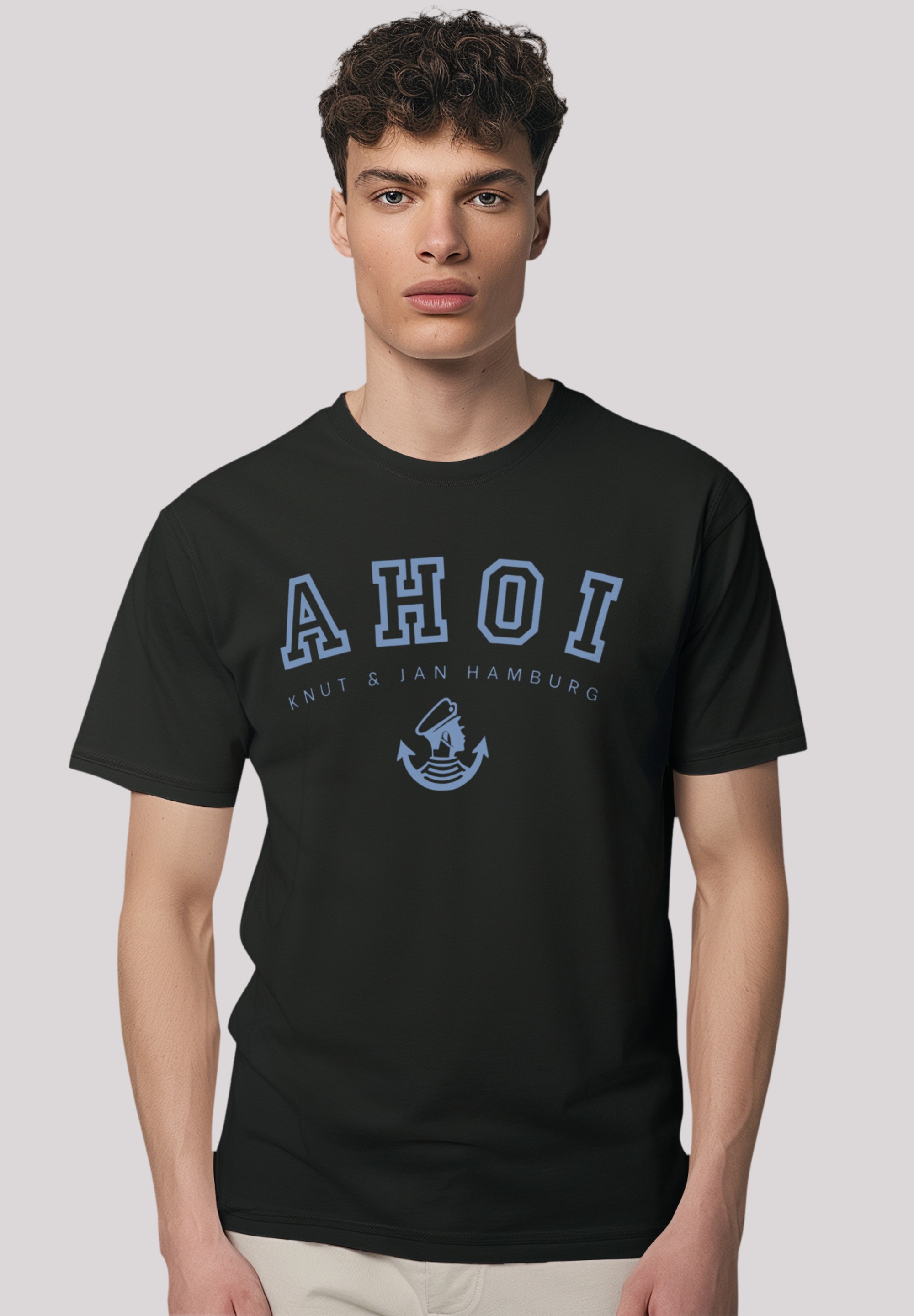 F4NT4STIC T-Shirt "Ahoi Knut & Jan Hamburg", Premium Qualität günstig online kaufen