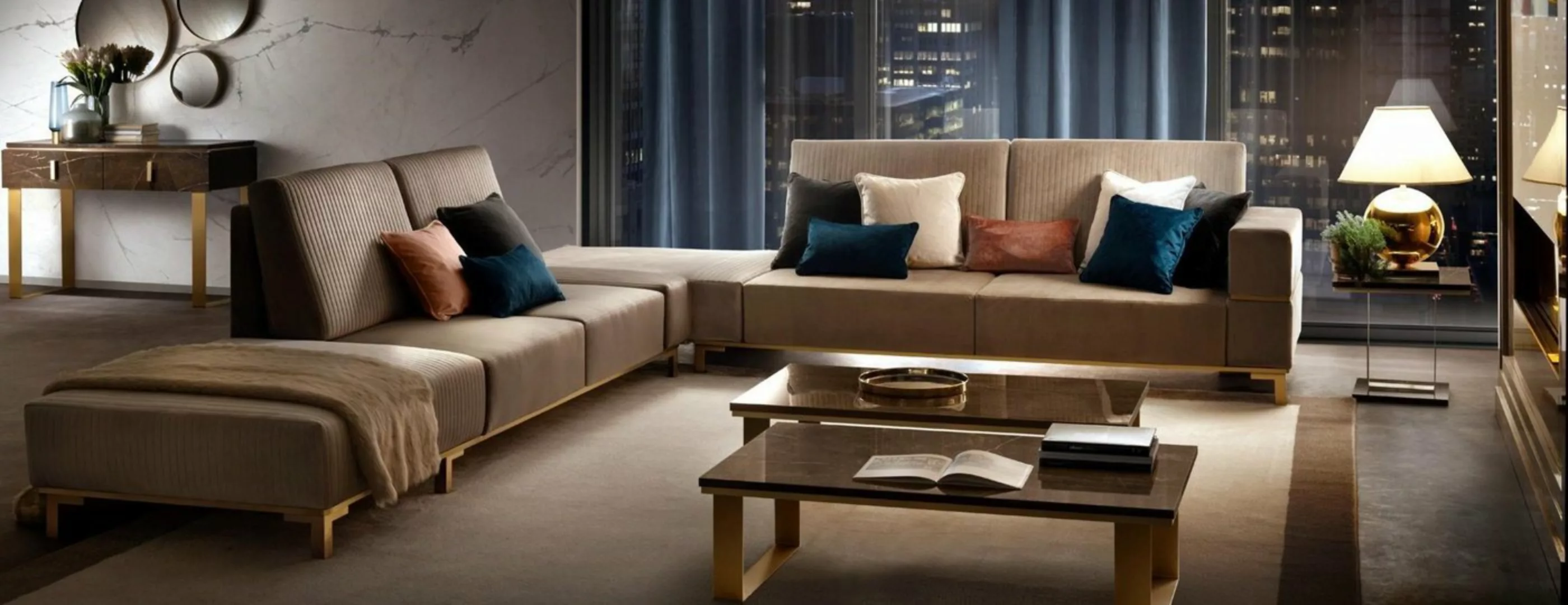 JVmoebel Ecksofa Luxus Möbel Ecksofa L Form Couch Design Polsterung Textil, günstig online kaufen