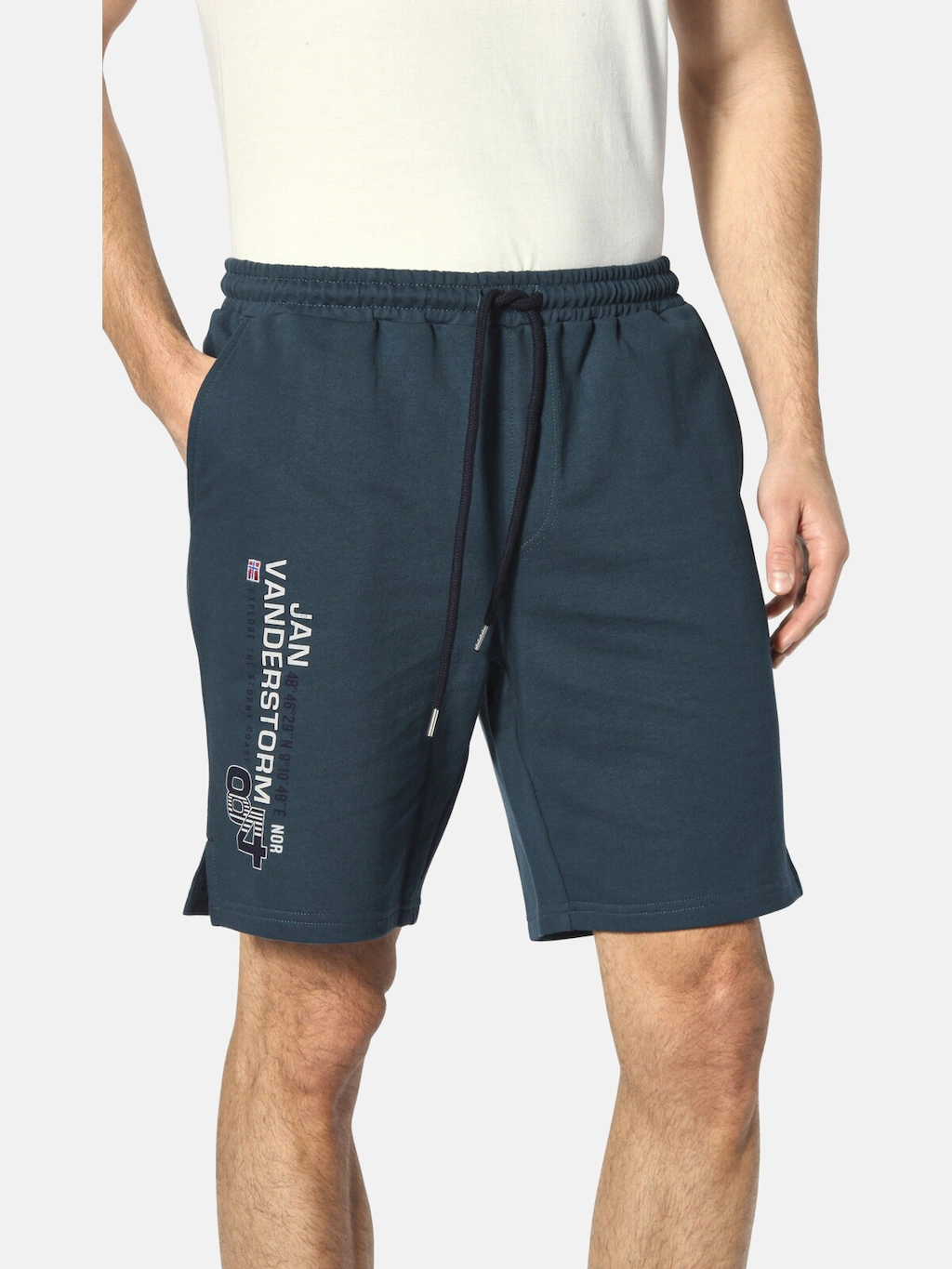 Jan Vanderstorm Sweatbermudas "Sweatbermuda PERMARSEN", (1 tlg.), mit styli günstig online kaufen