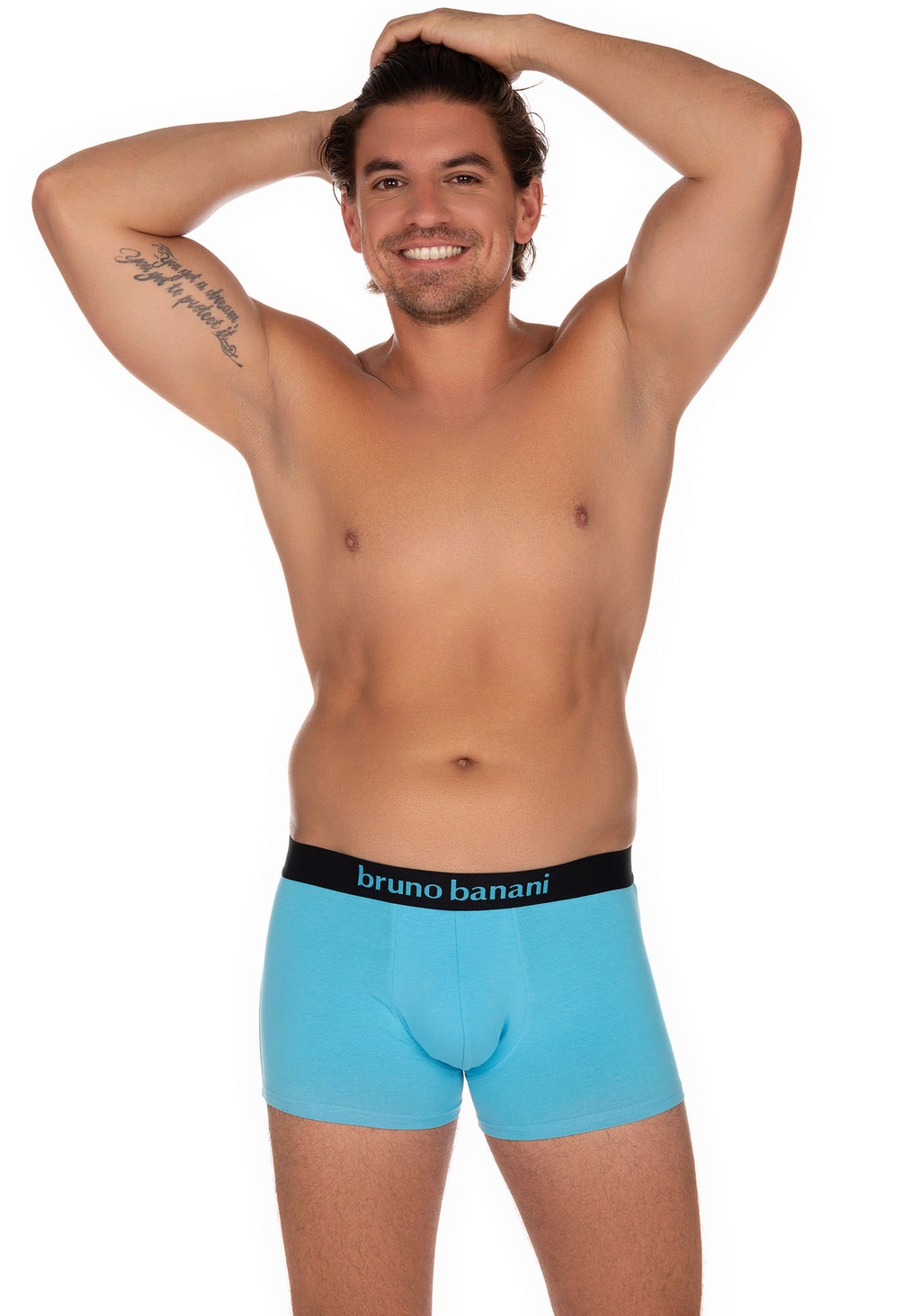 Bruno Banani Boxer "Flowing", (2er Pack), mit kontrastreichem Logobund günstig online kaufen