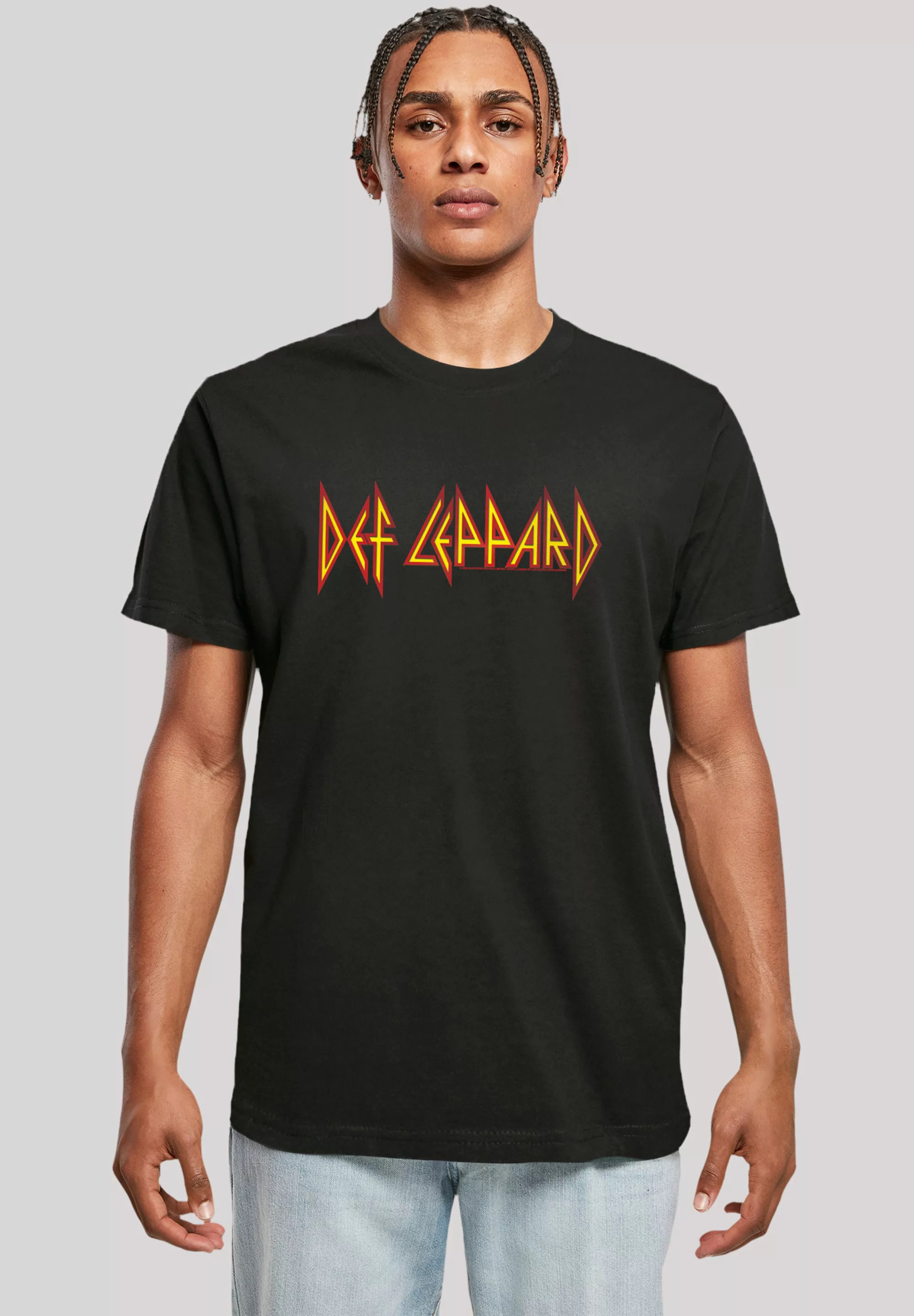 F4NT4STIC T-Shirt "Def Leppard Shatter Logo", Premium Qualität günstig online kaufen