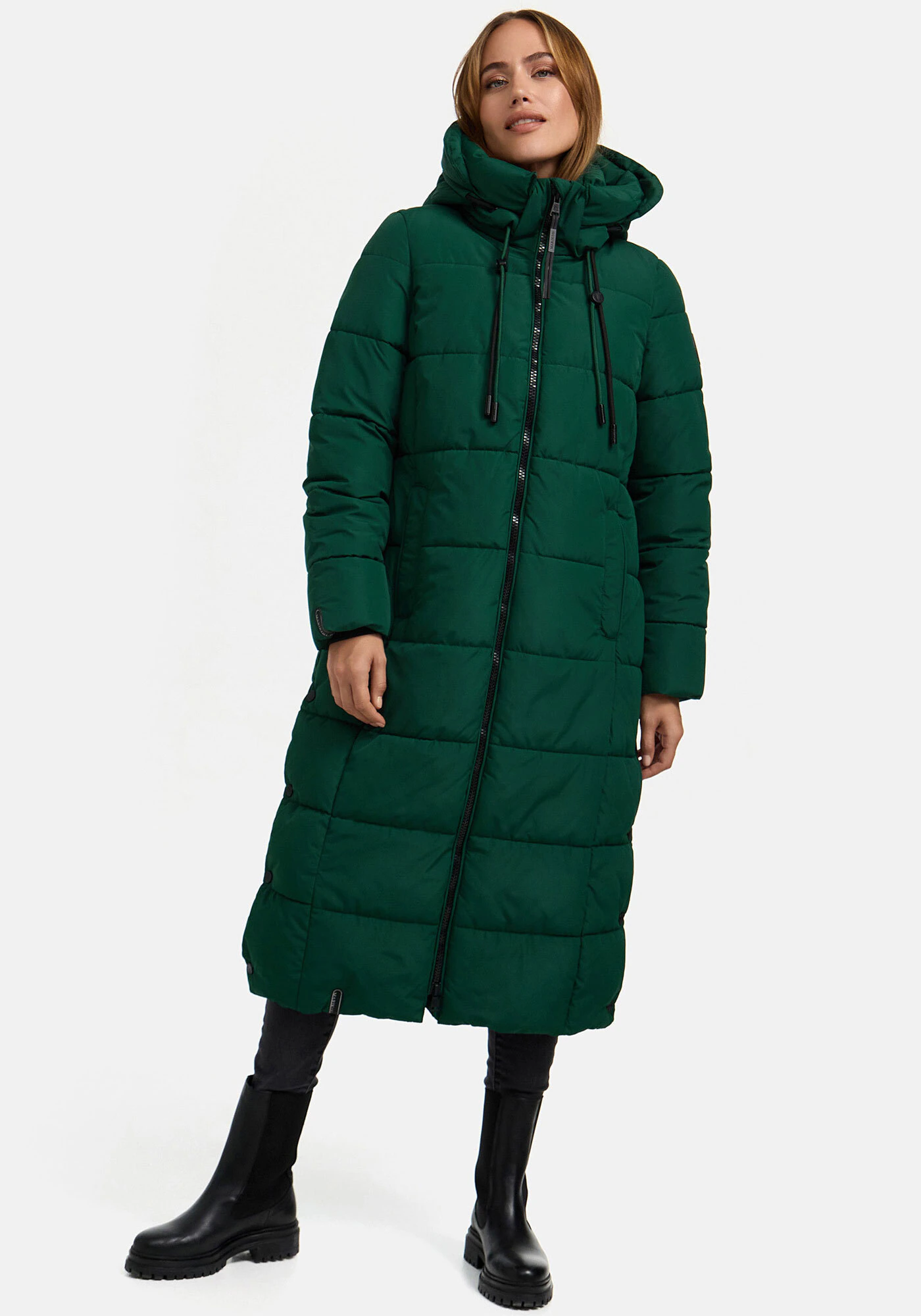 Marikoo Winterjacke "Nadeshikoo XIV", extra langer Winter Mantel gesteppt günstig online kaufen