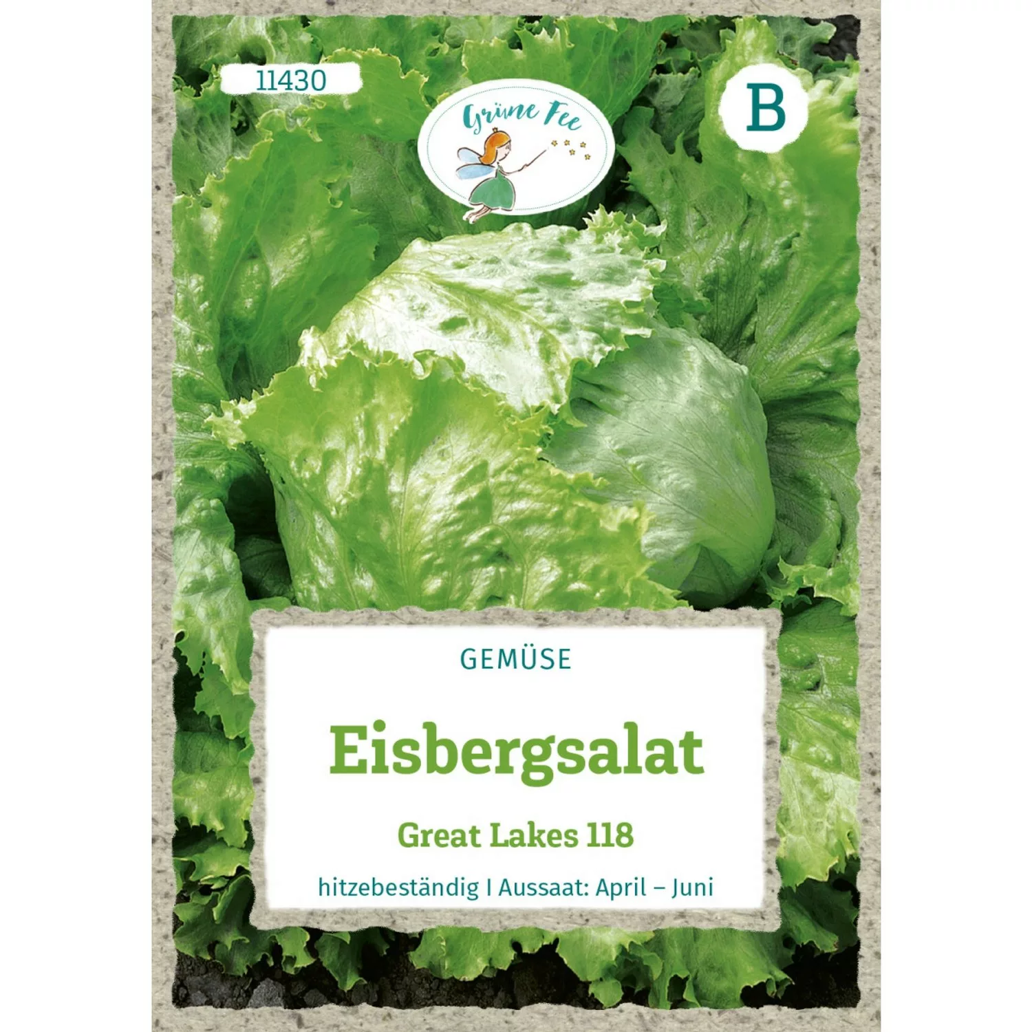 Grüne Fee Eisbergsalat Great Lakes 118 Saatgut günstig online kaufen