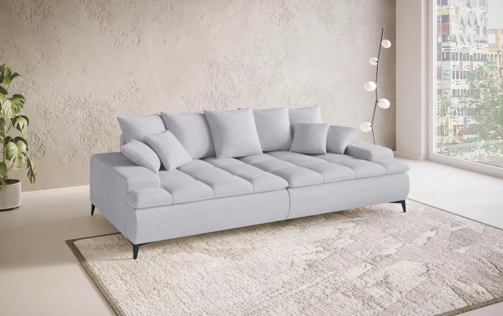 Mr. Couch Big-Sofa "Haiti III", Mit Kaltschaum, bis 140 kg belastbar günstig online kaufen