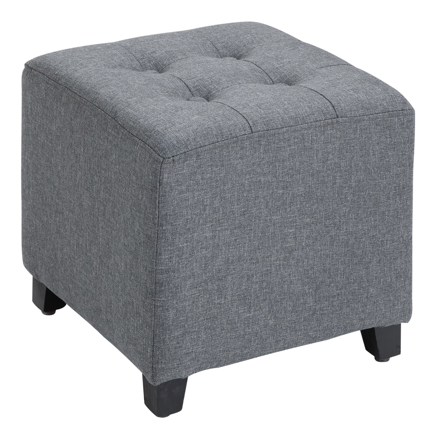 HOMCOM Fußhocker Quadratischer Sitzhocker, (fussbank, 1 günstig online kaufen